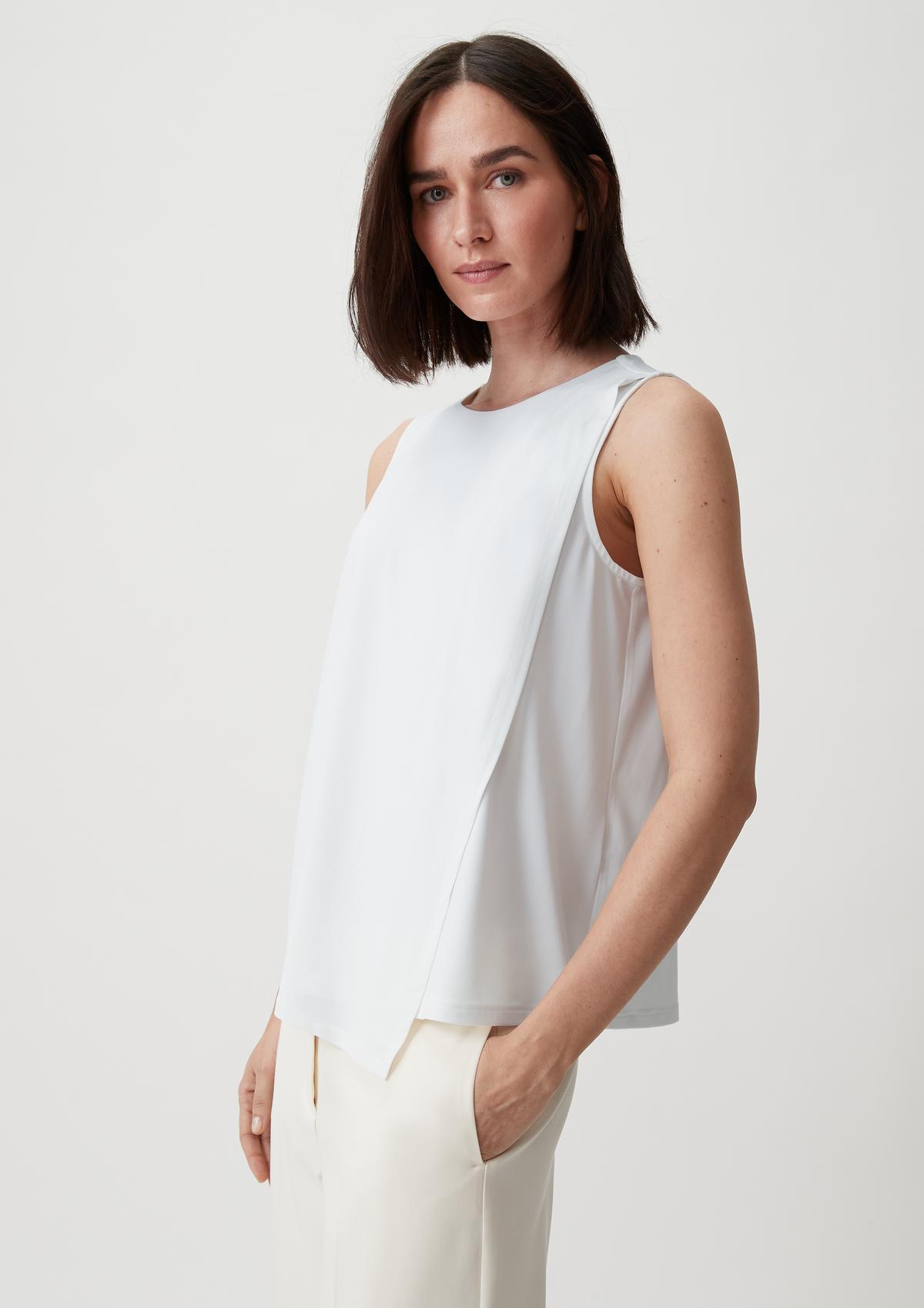 comma Blouse top with layering detail