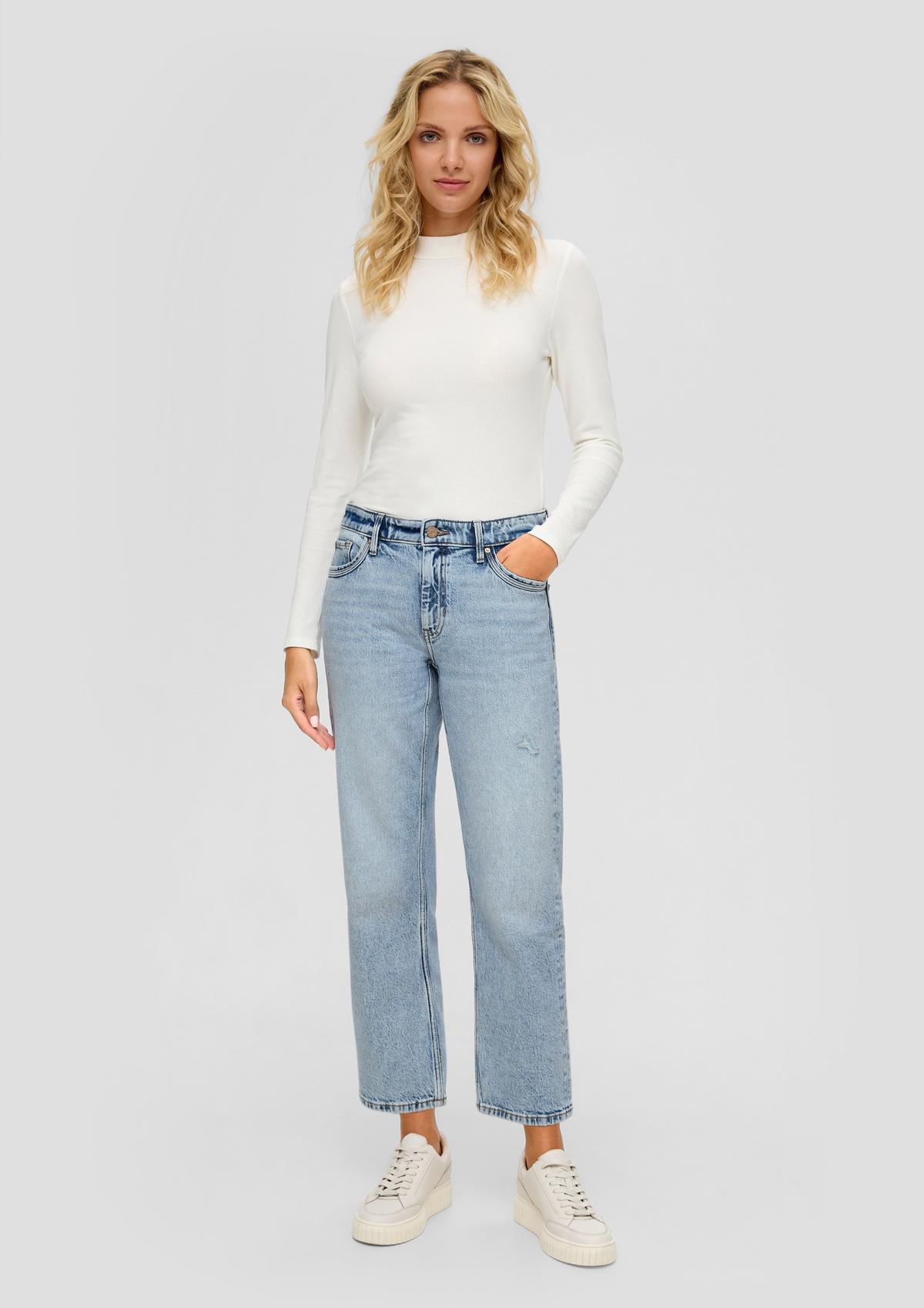Regular: Jeans hlače spranega videza
