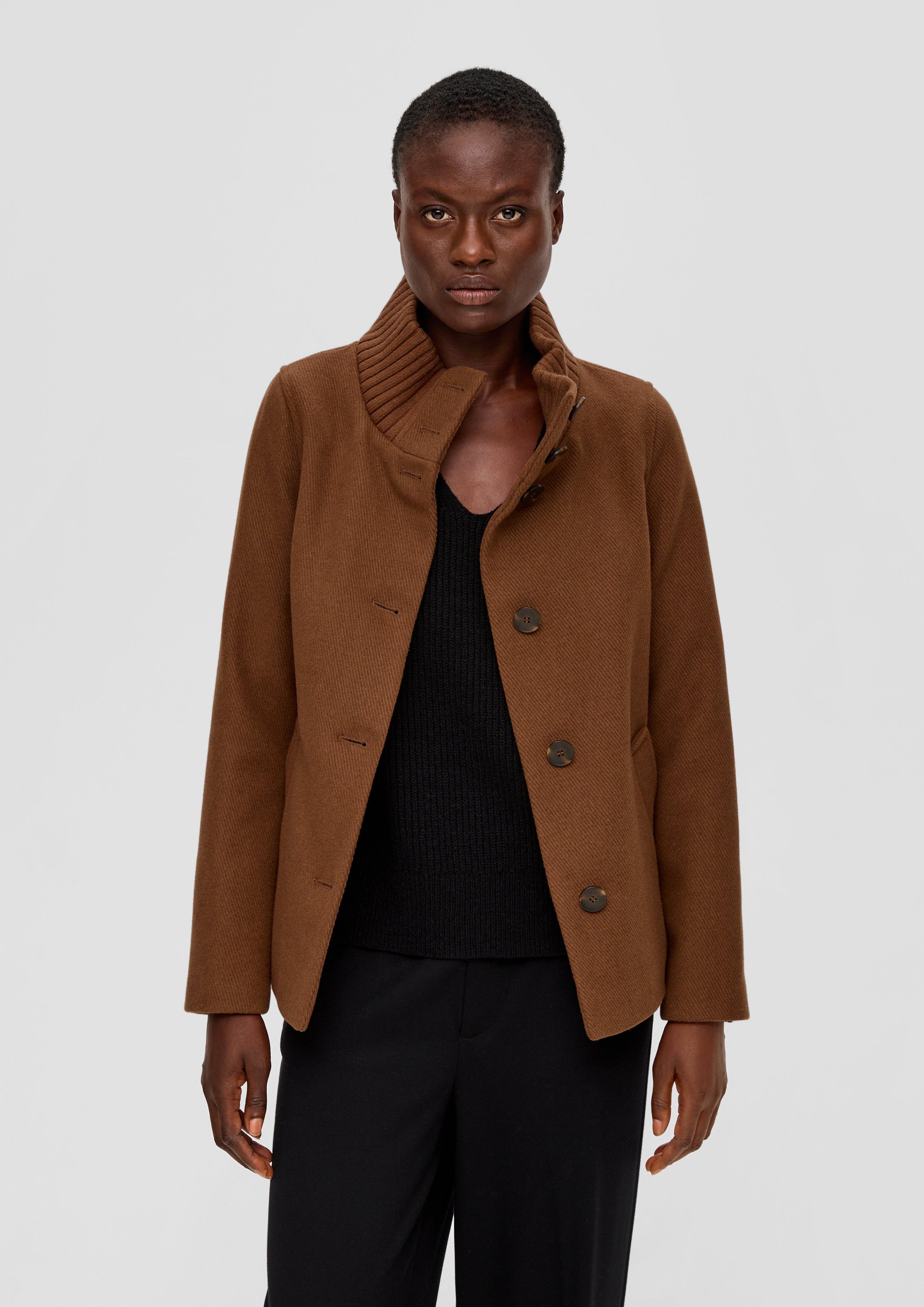 Q/S Designed By S.Oliver - Cappello Donna Marrone, Taglia Unica, Accessorio Moda Autunno/Inverno