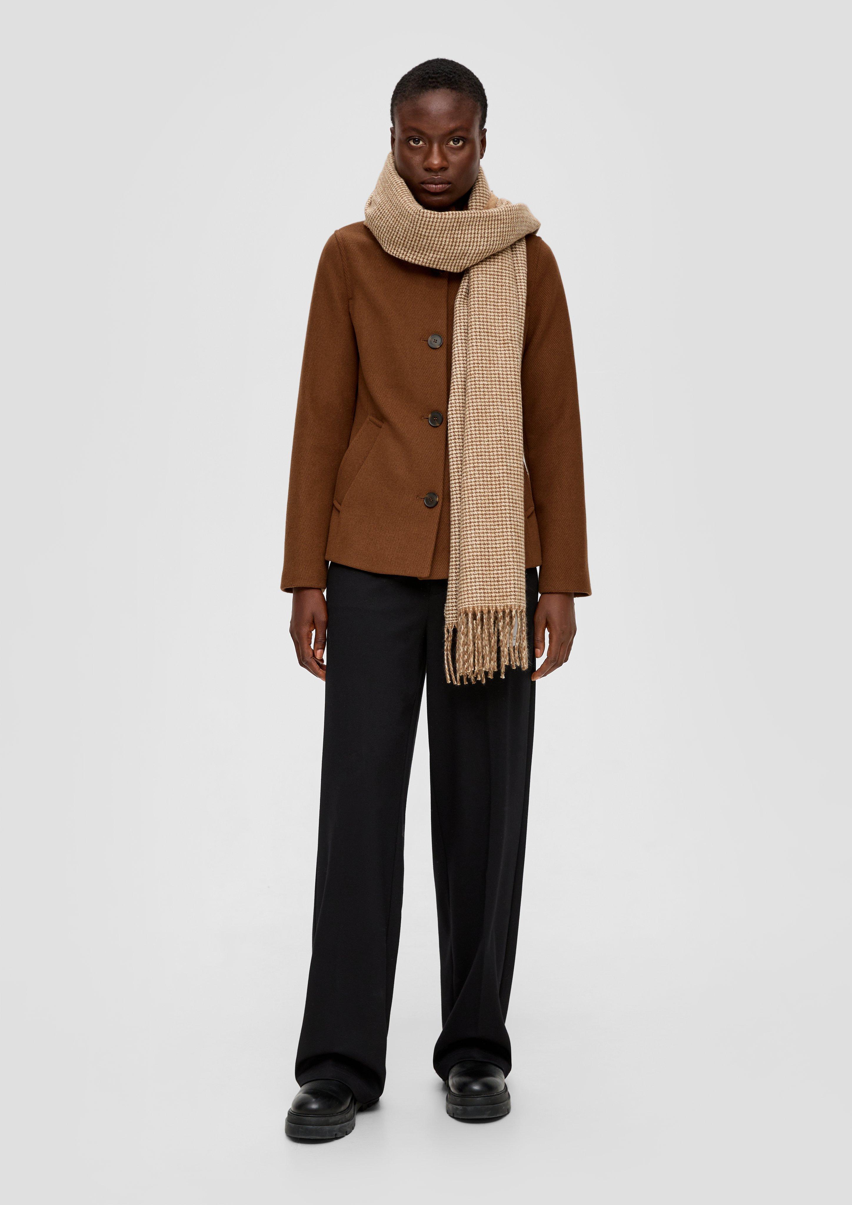 Damenmantel S Oliver Mantel Rot Wolle Taifun Damen Twillmantel