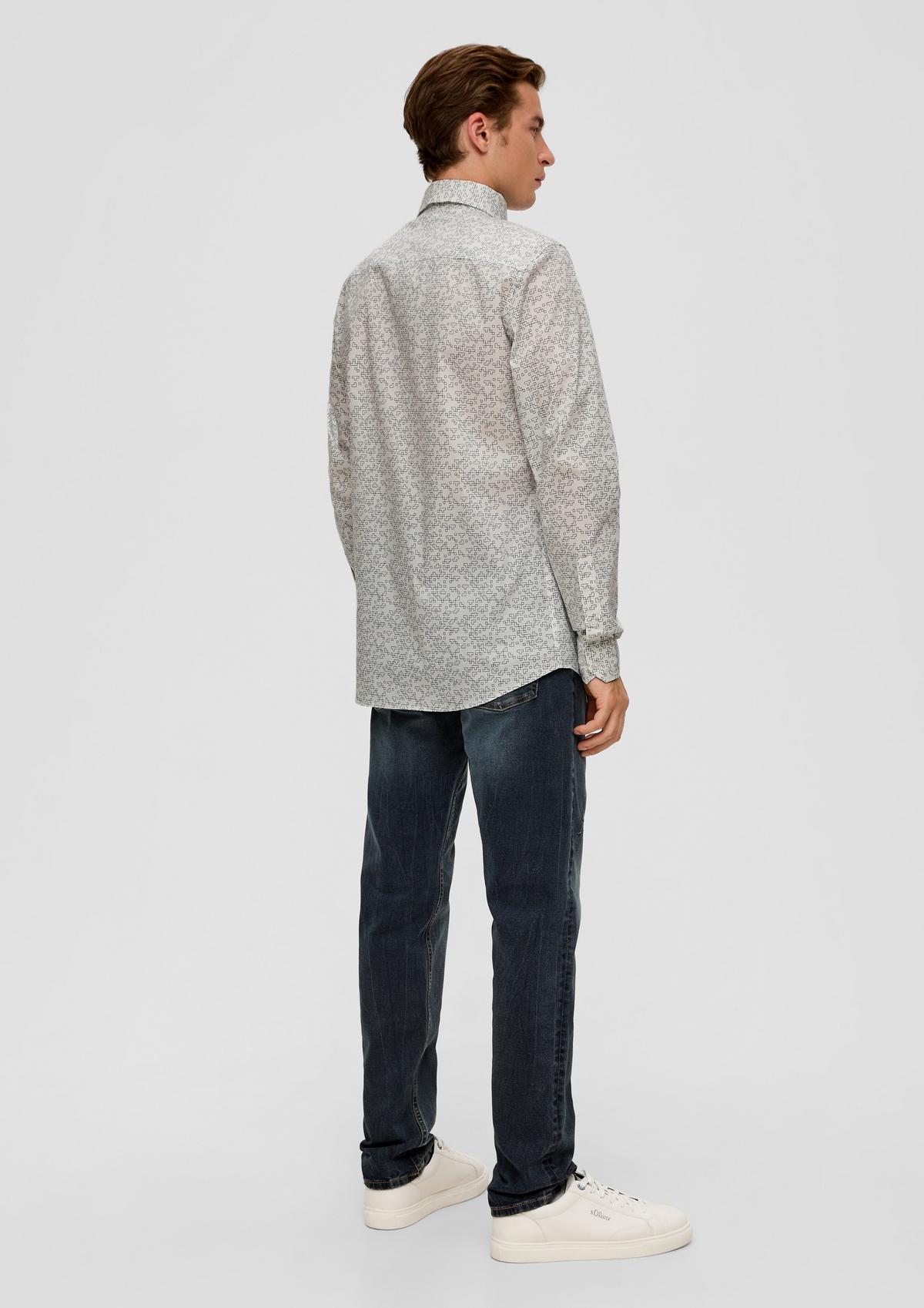 s.Oliver Slim : chemise en coton stretch