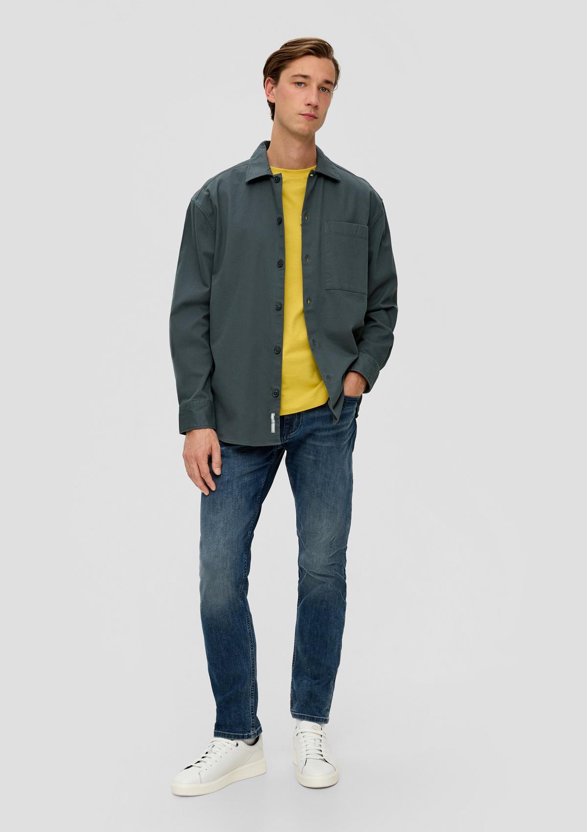 s.Oliver Relaxed fit: stretch cotton overshirt