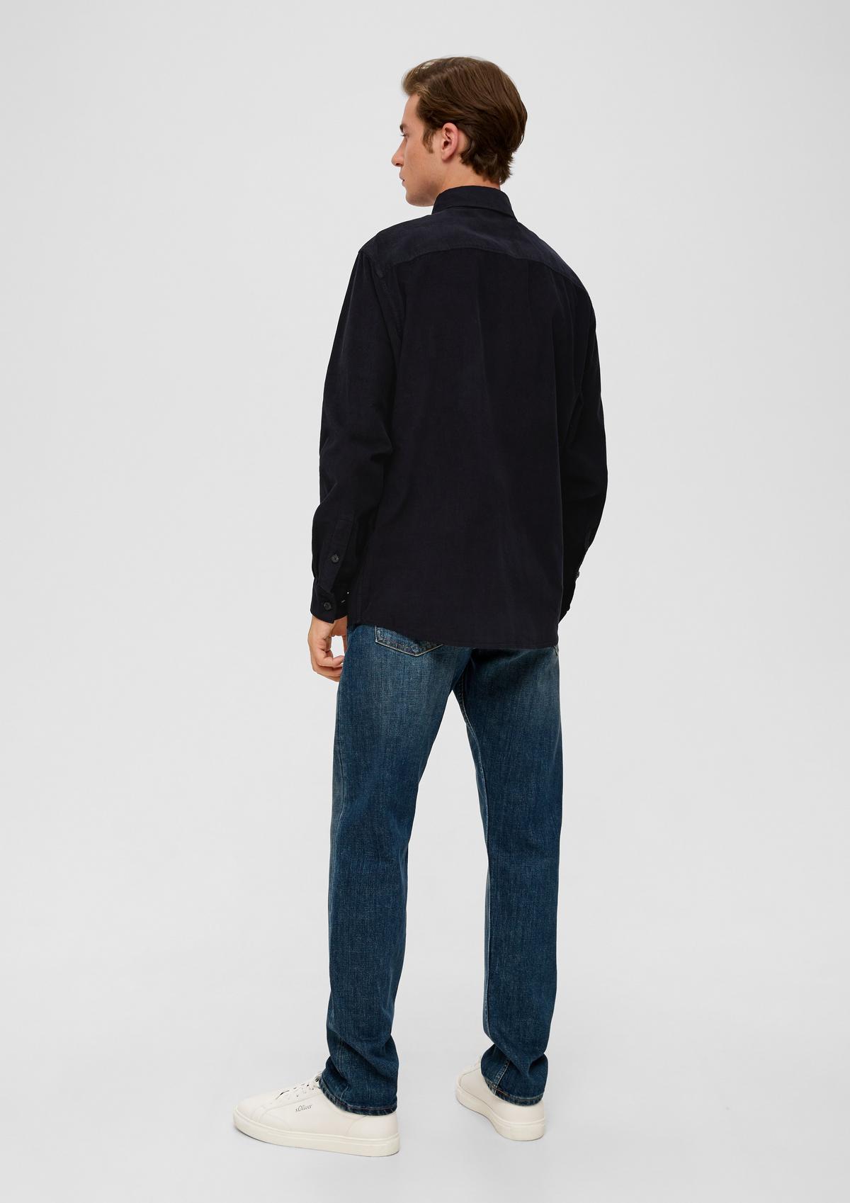 s.Oliver Regular : chemise à manches longues en coton