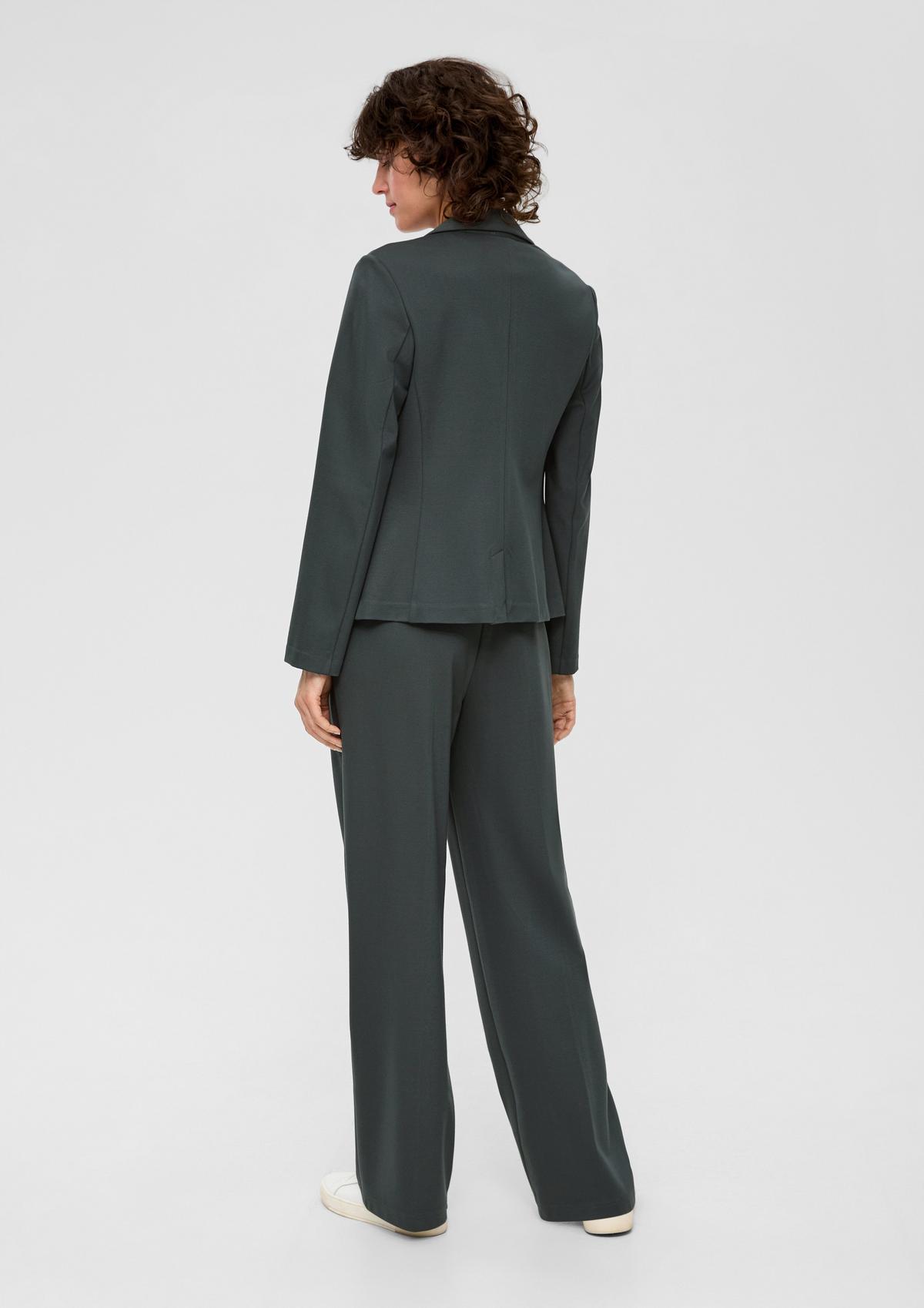 s.Oliver Regular fit: twill trousers with a wide leg
