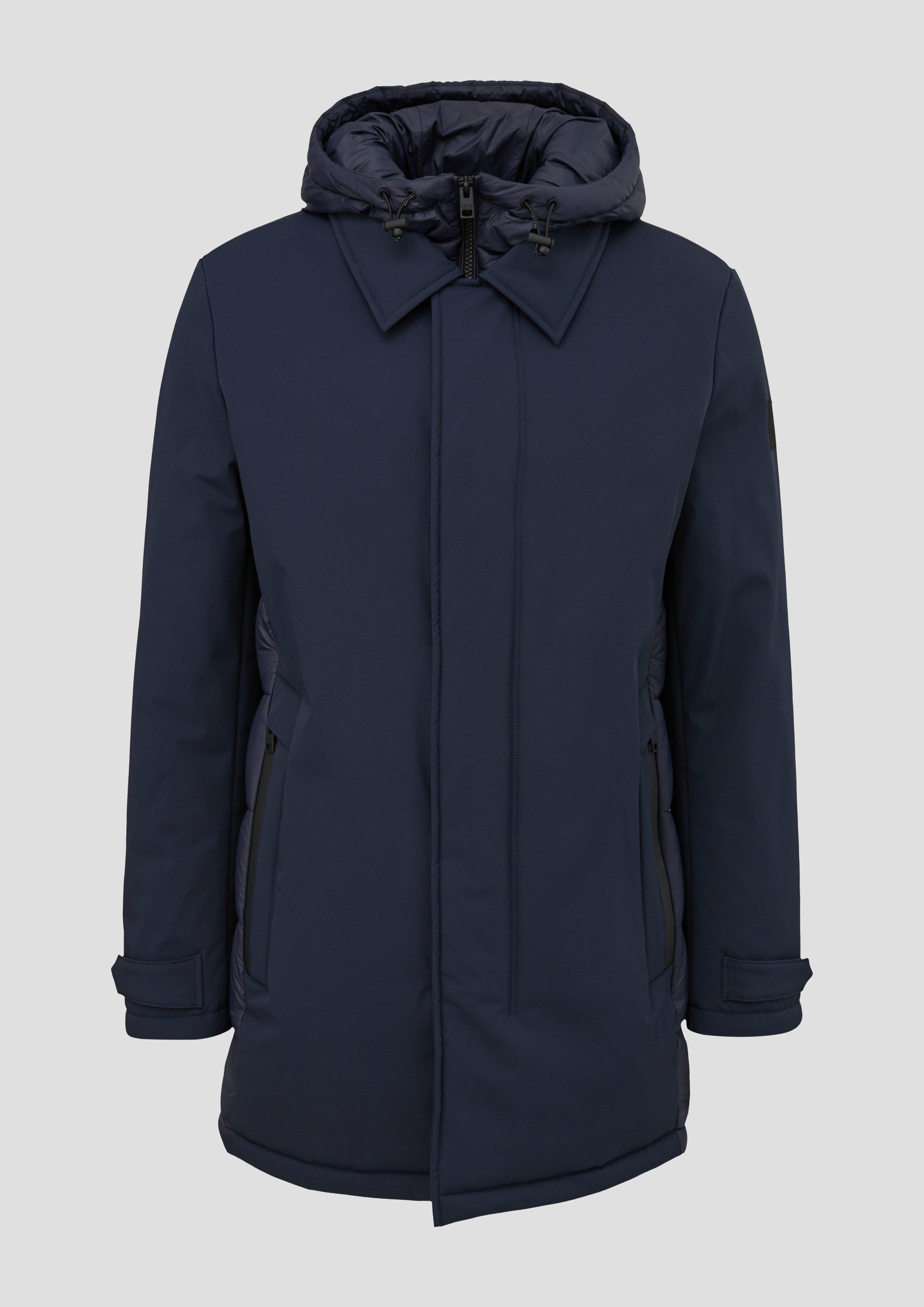 s.Oliver Mantel mit herausnehmbarem Insert und gestepptem Rückenteil