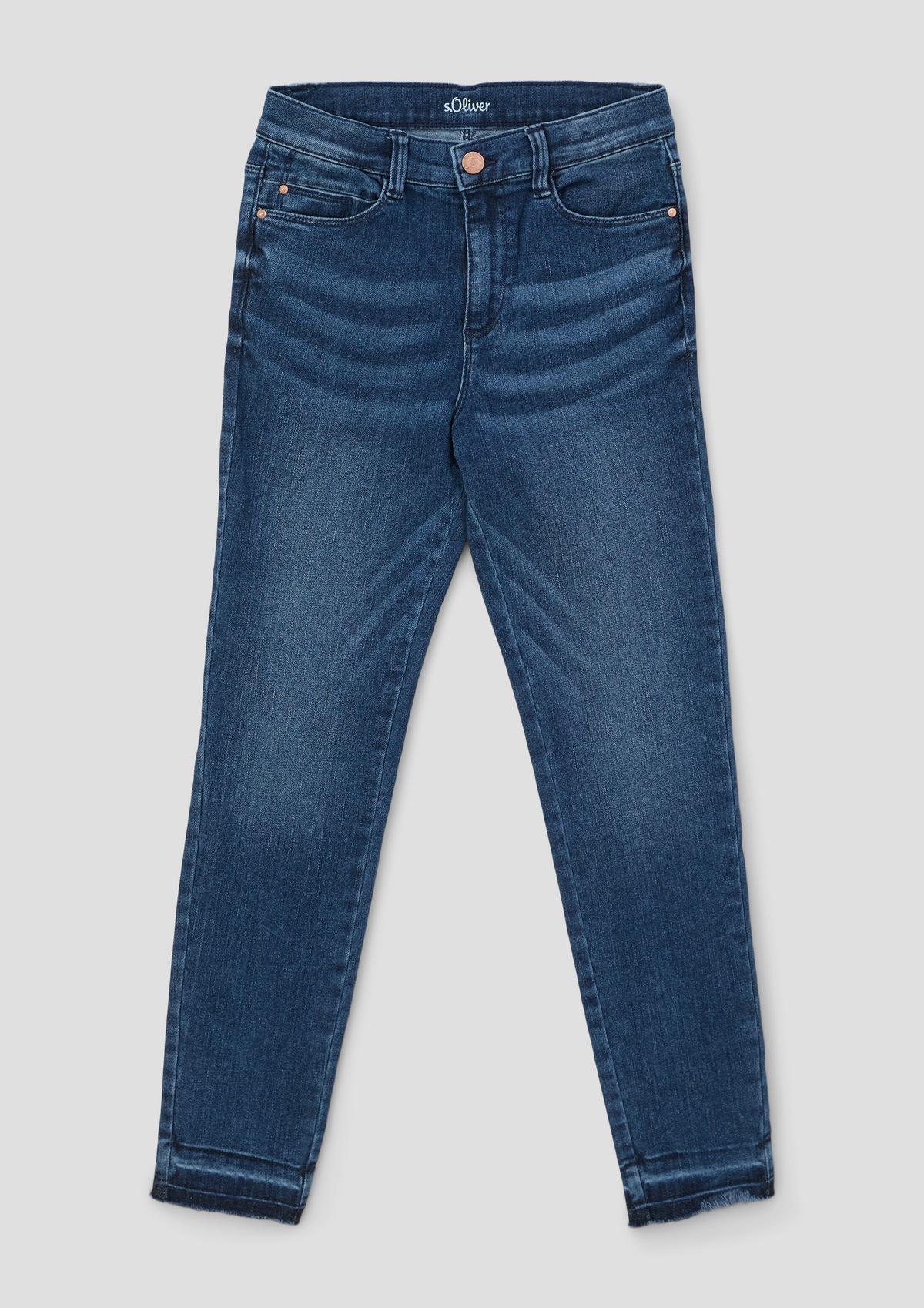 s.Oliver Jeans dolžine do gležnjev Suri / kroj Regular Fit / Mid Rise / ozke hlačnice