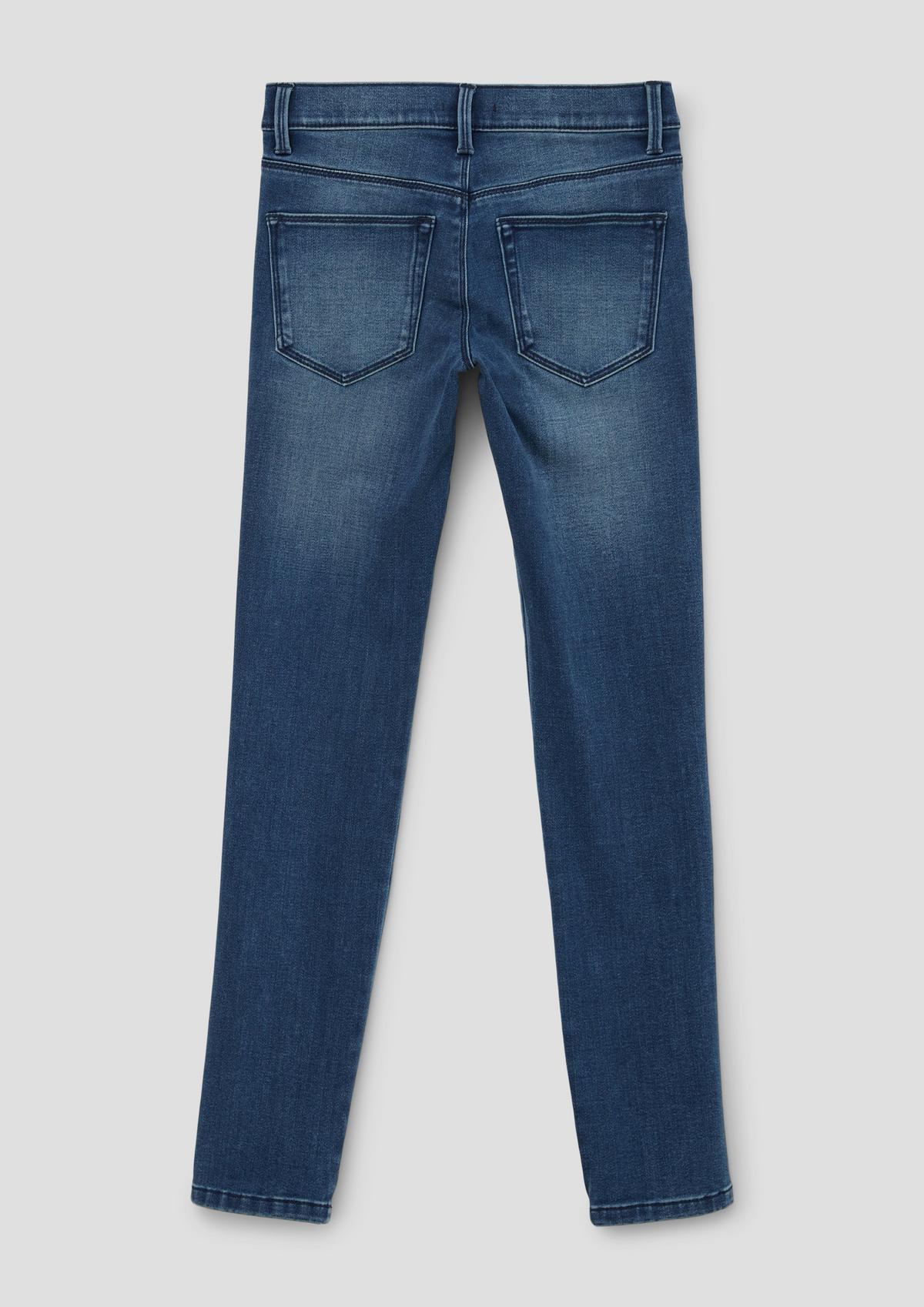 s.Oliver Jeans hlače Suri/kroj Regular Fit/Mid Rise/ozke hlačnice