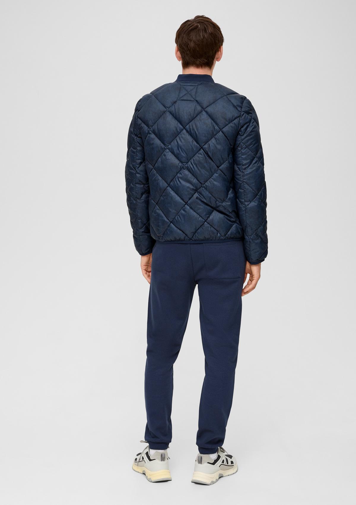 s.Oliver Quilted jacket with an all-over print