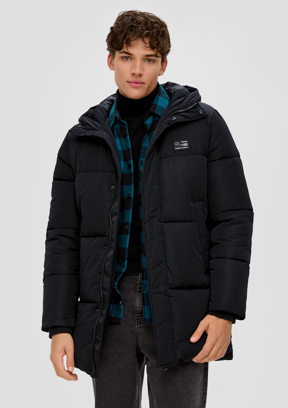 s.Oliver Quilted coat with a hood