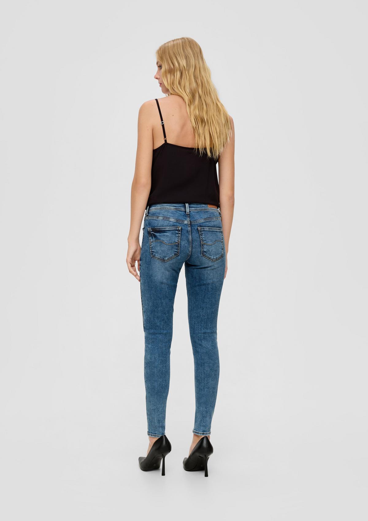 s.Oliver Skinny: jeans met 5-pocket-model