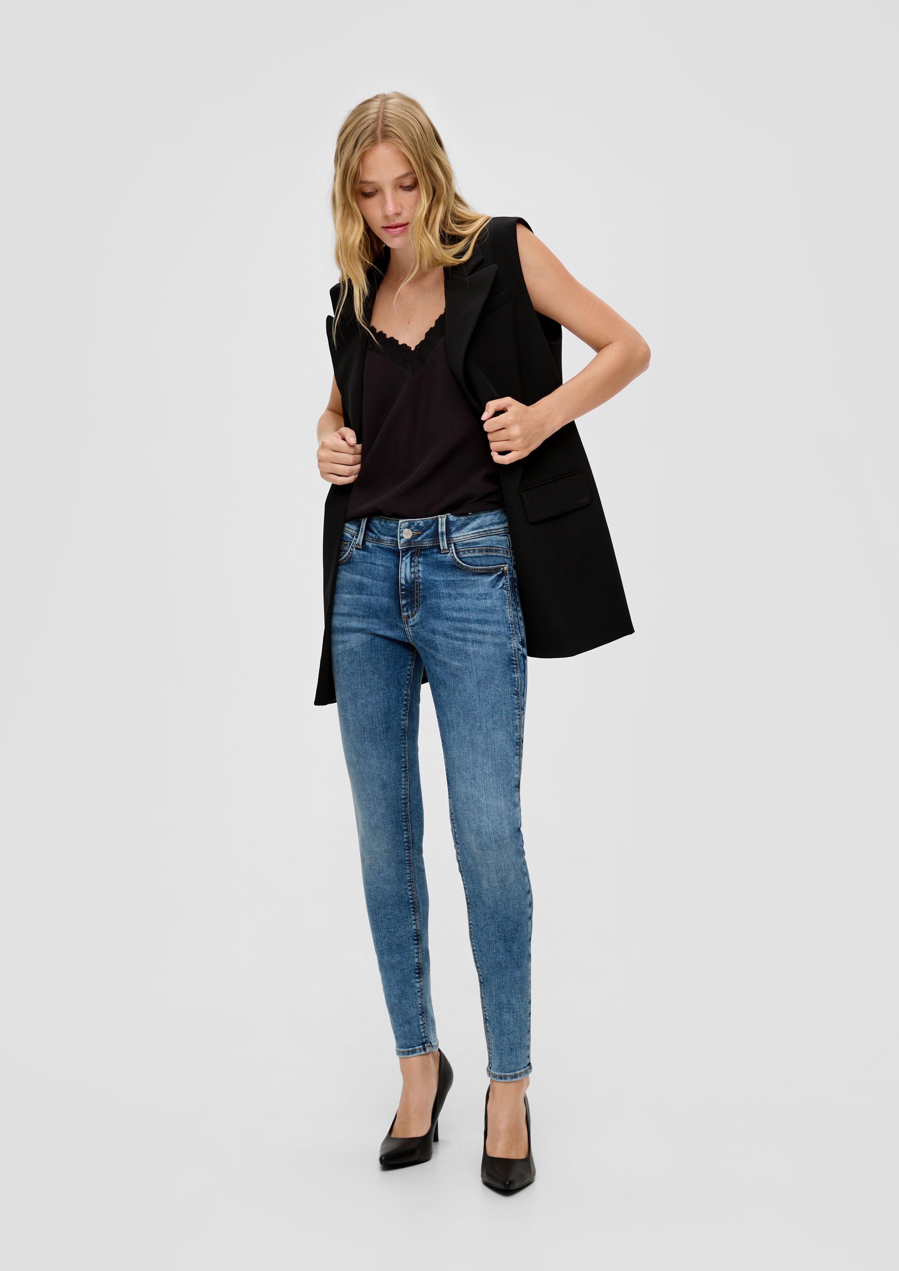 S.Oliver Jeans Sadie / Skinny Fit / Mid Rise / Skinny Leg