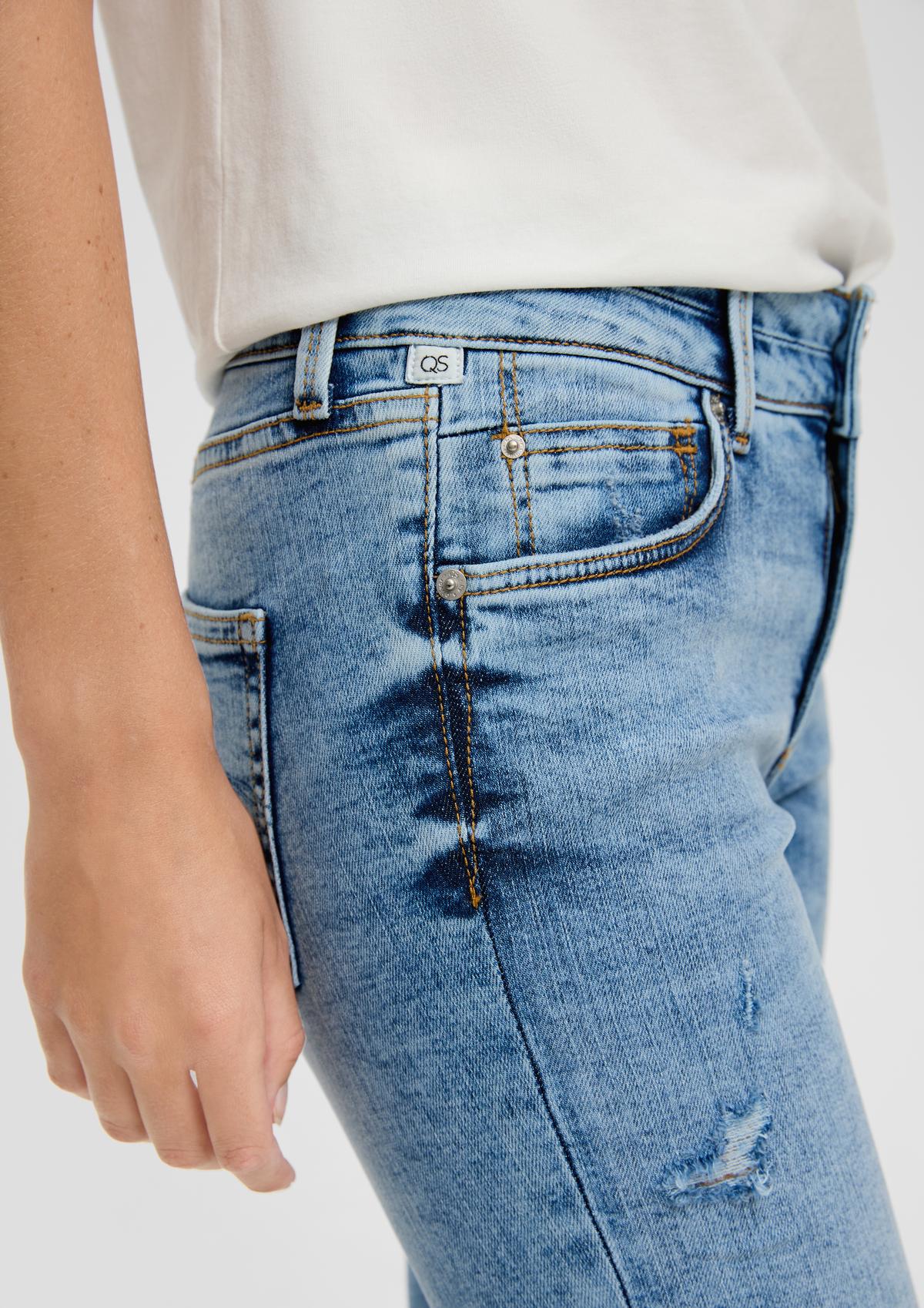 s.Oliver Slim: jeans hlače spranega videza  