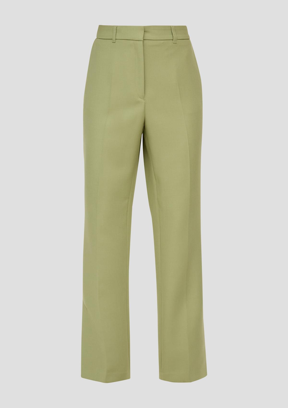 s.Oliver Regular : pantalon en viscose stretch