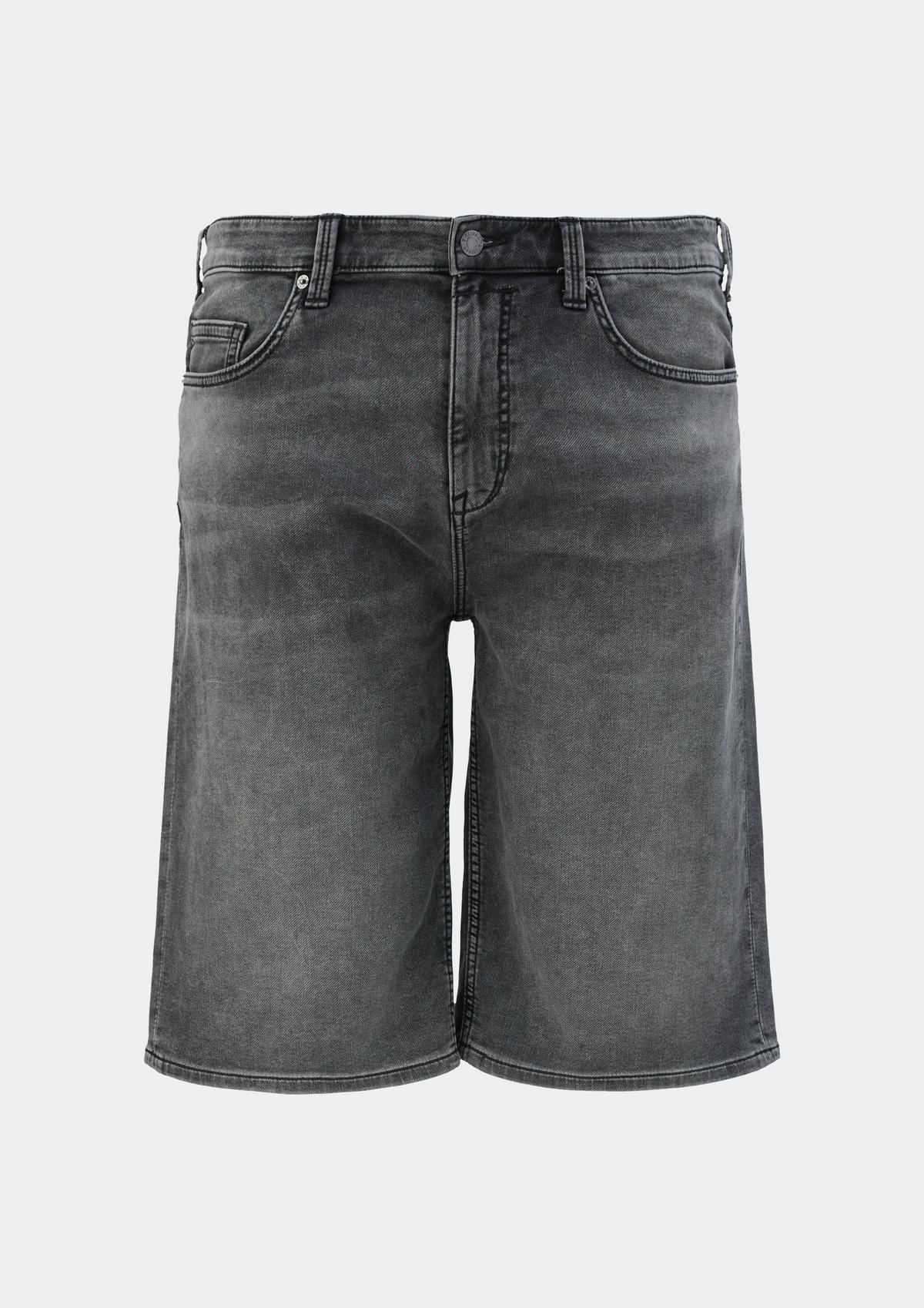 s.Oliver Jeans-Shorts Casby / Relaxed Fit / Mid Rise / Straight Leg