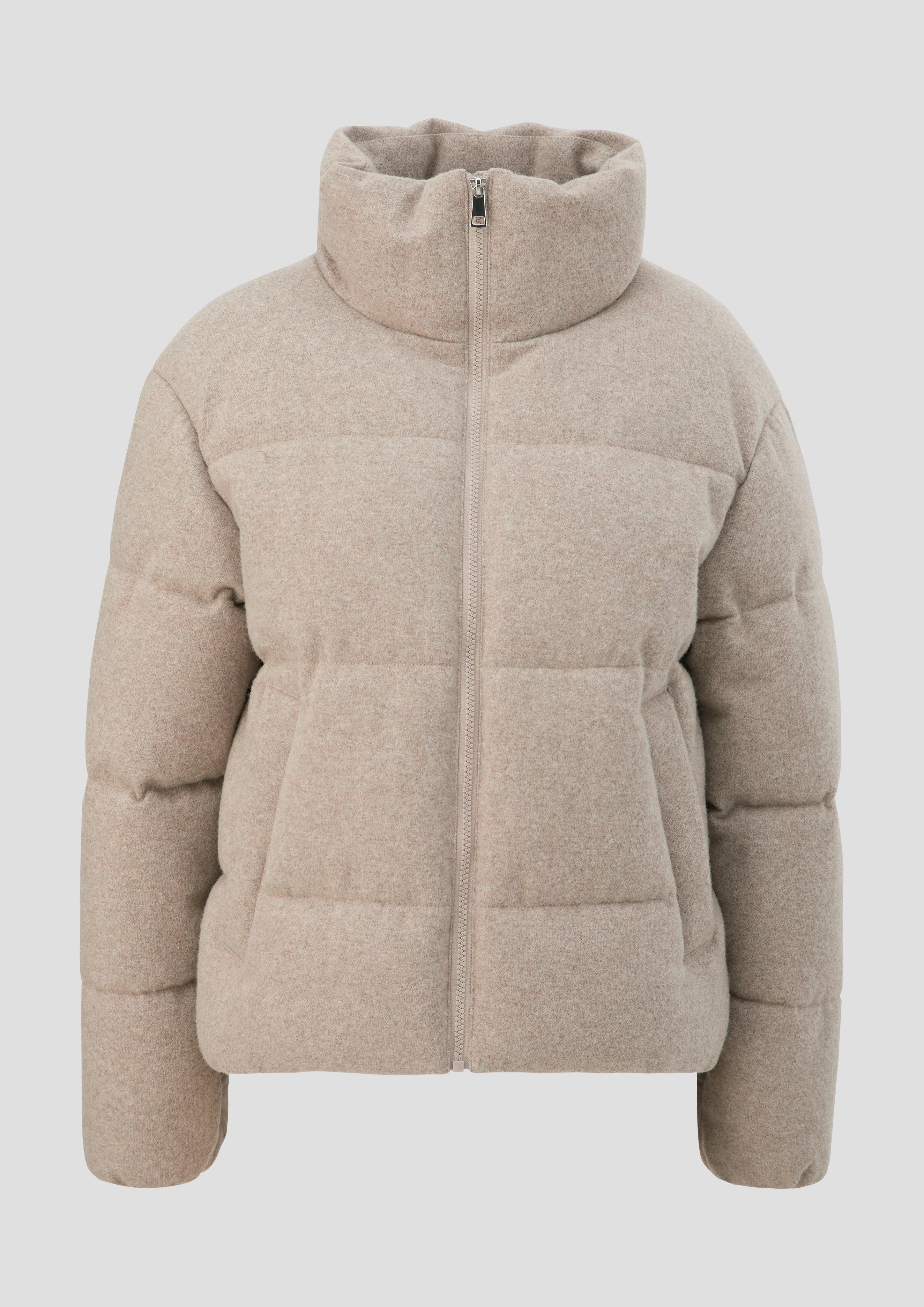 Thumbnail - s.Oliver - Steppjacke im Fabricmix, Damen, braun