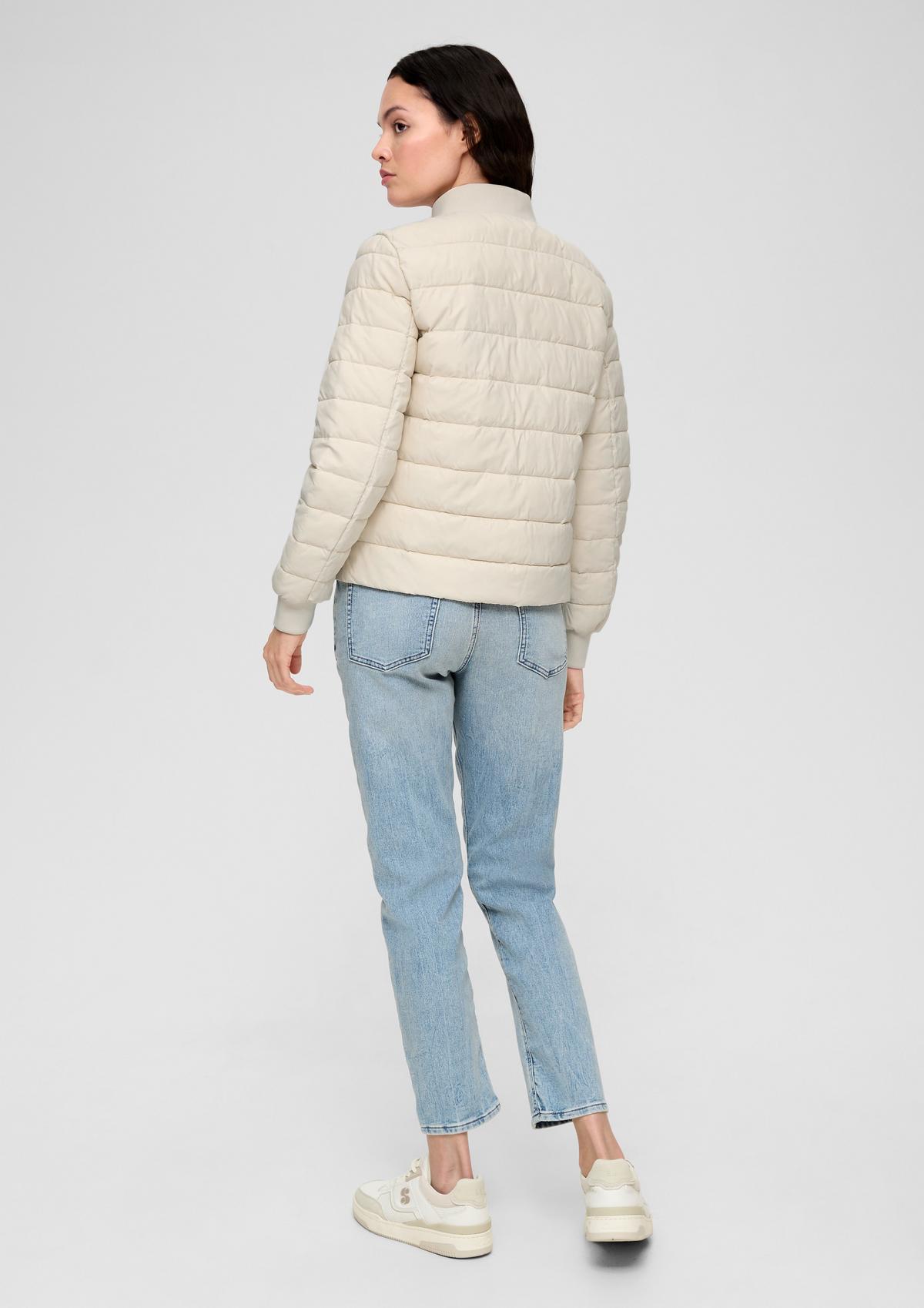 s.Oliver Quilted bomber jacket with light padding
