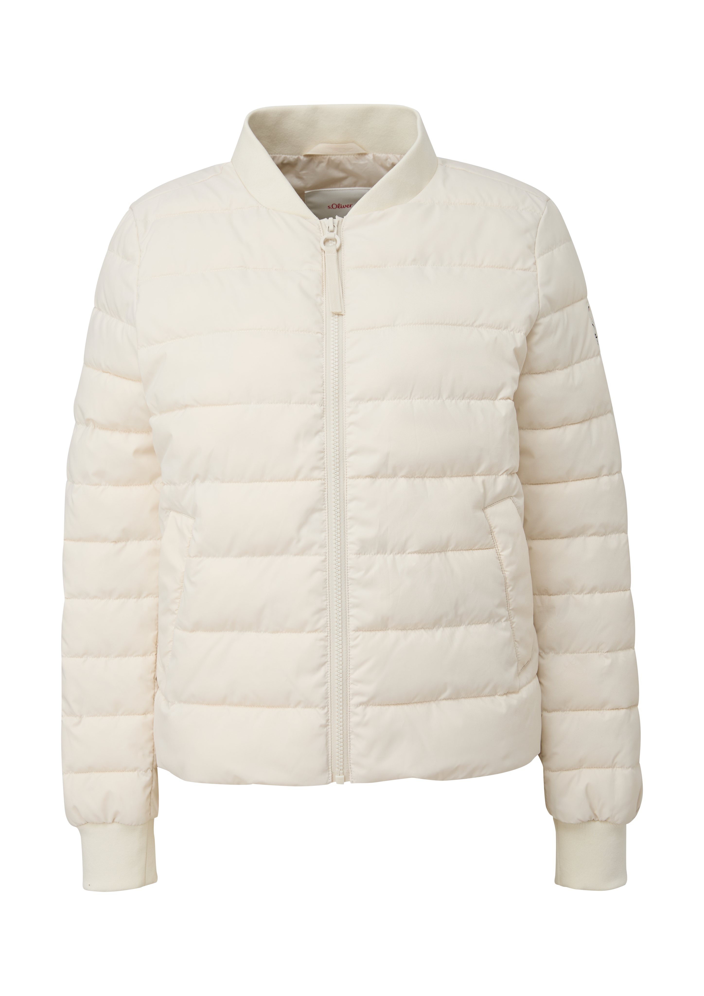 Thumbnail - s.Oliver - Gesteppter Blouson mit leichter Wattierung, Damen, creme
