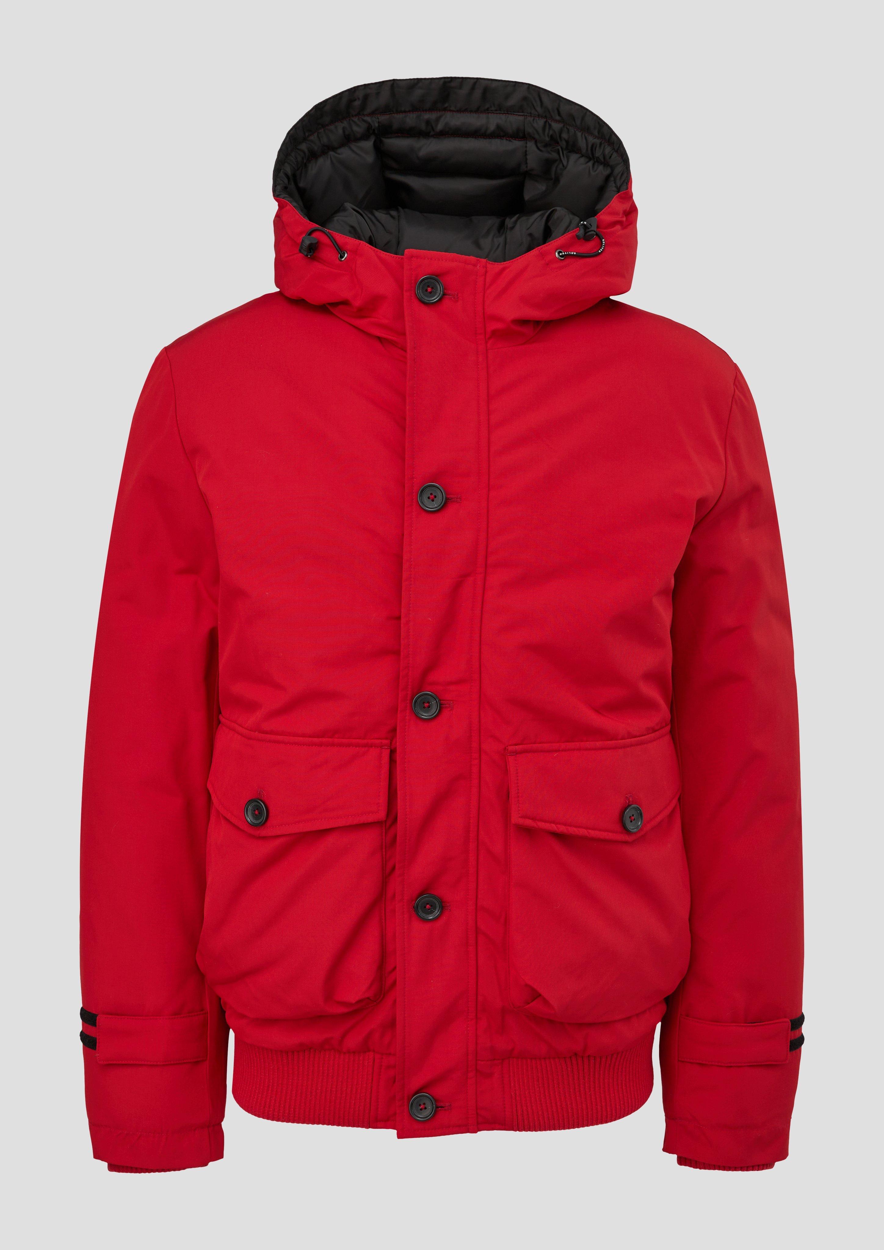 s.Oliver - Jacke mit Pattentaschen, Herren, rot
