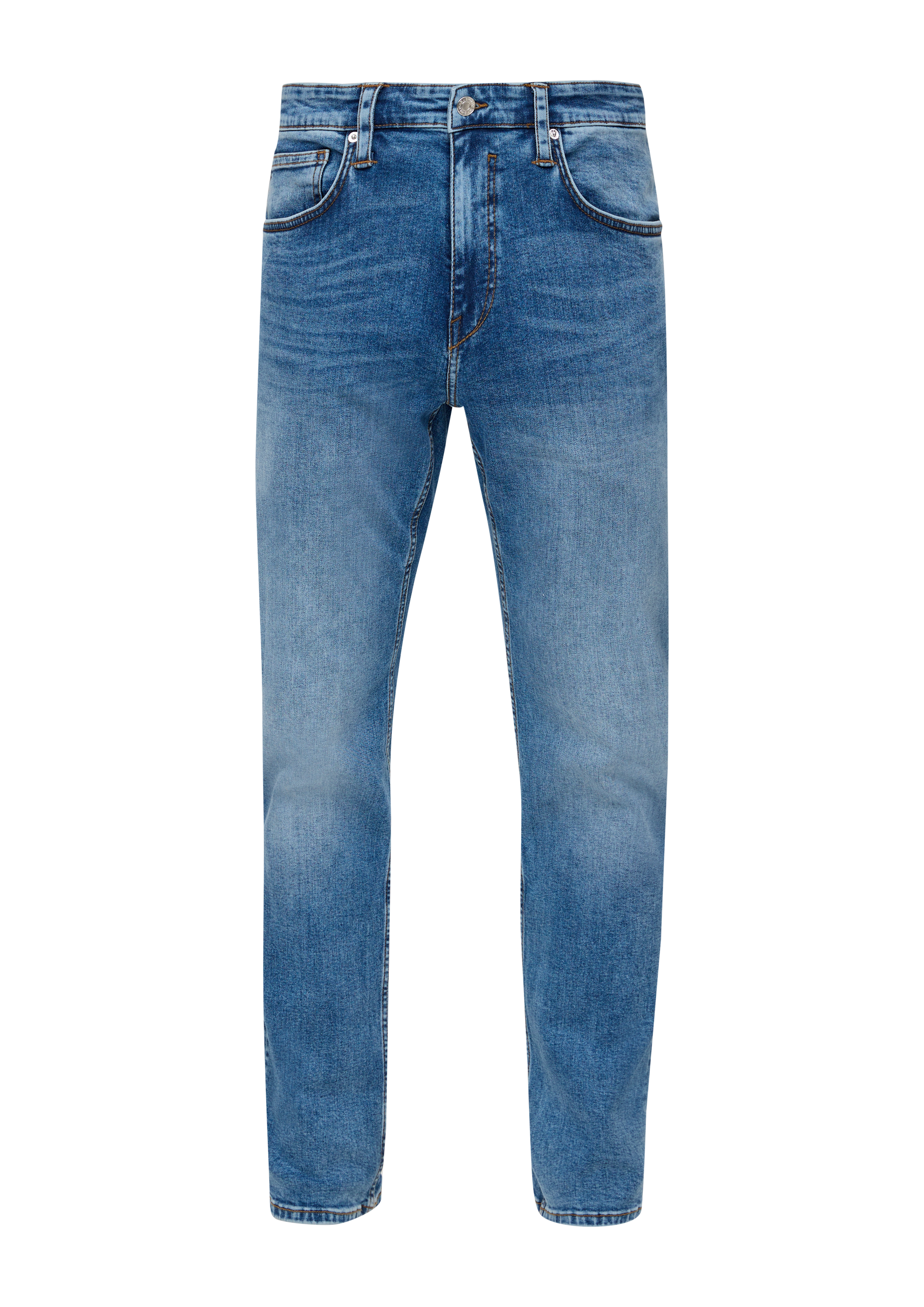 s.Oliver - Jeans Nelio / Slim Fit / Mid Rise / Slim Leg, Herren, blau