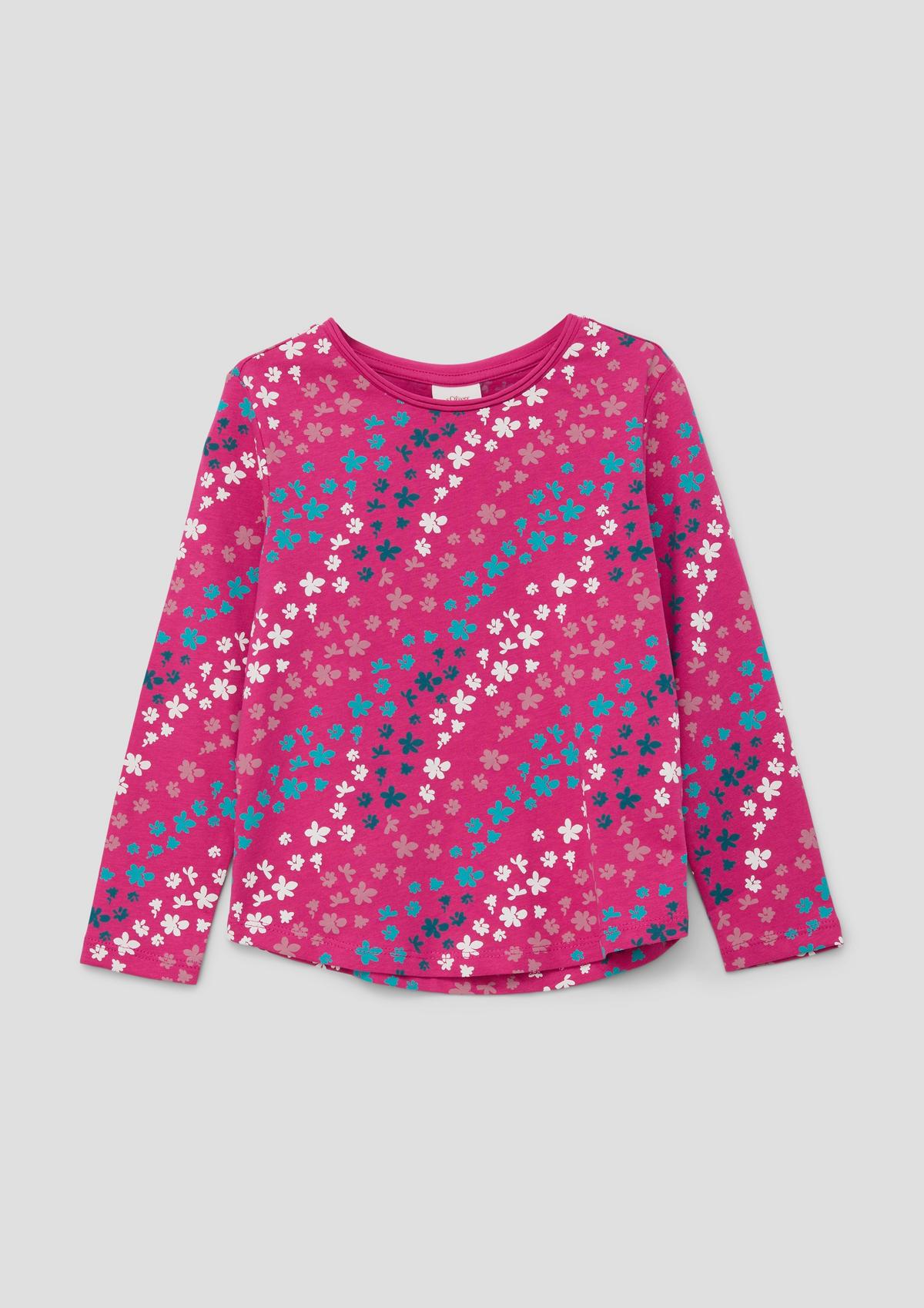 s.Oliver Long sleeve tops with all-over print