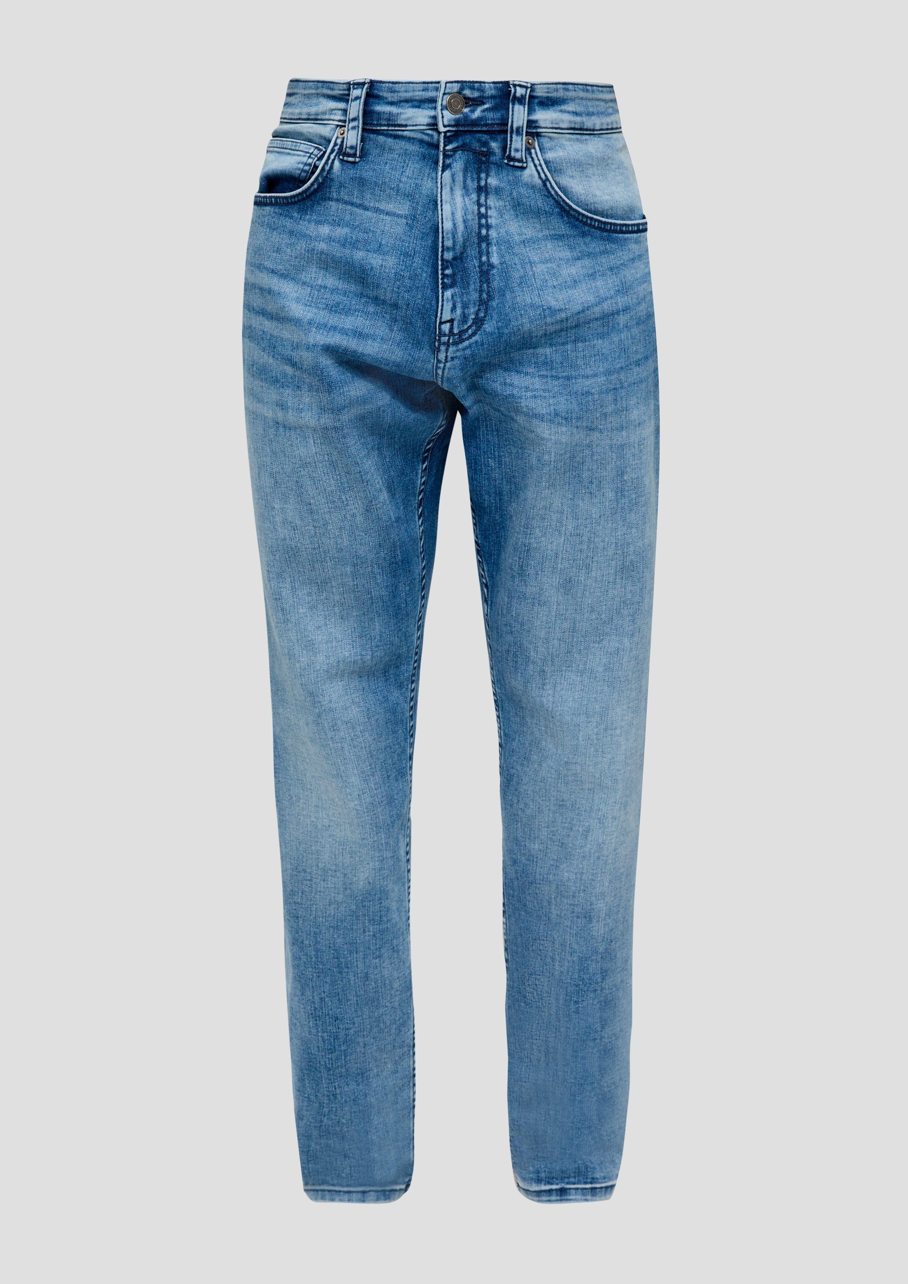 Thumbnail - s.Oliver - Jeans Mauro / Regular Fit / High Rise / Tapered Leg, Herren, blau