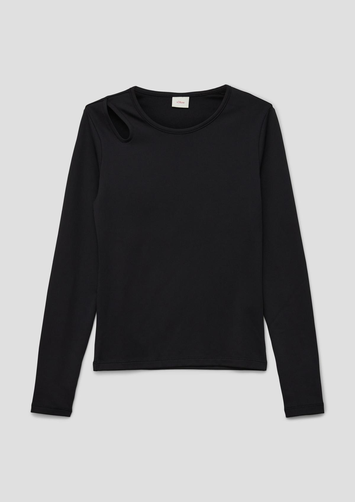 s.Oliver Longsleeve met cut-out