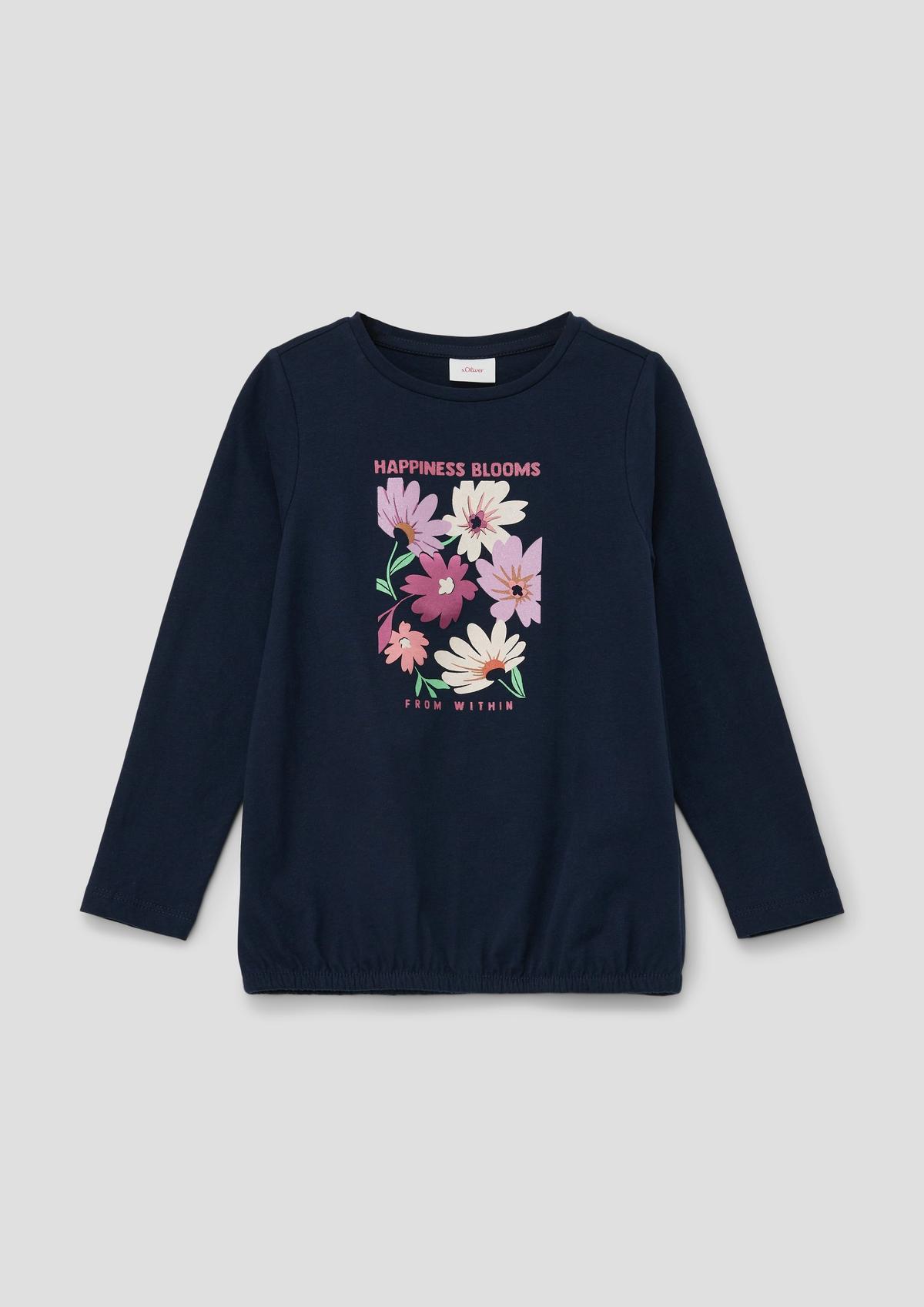 s.Oliver Long sleeve top with an effect print