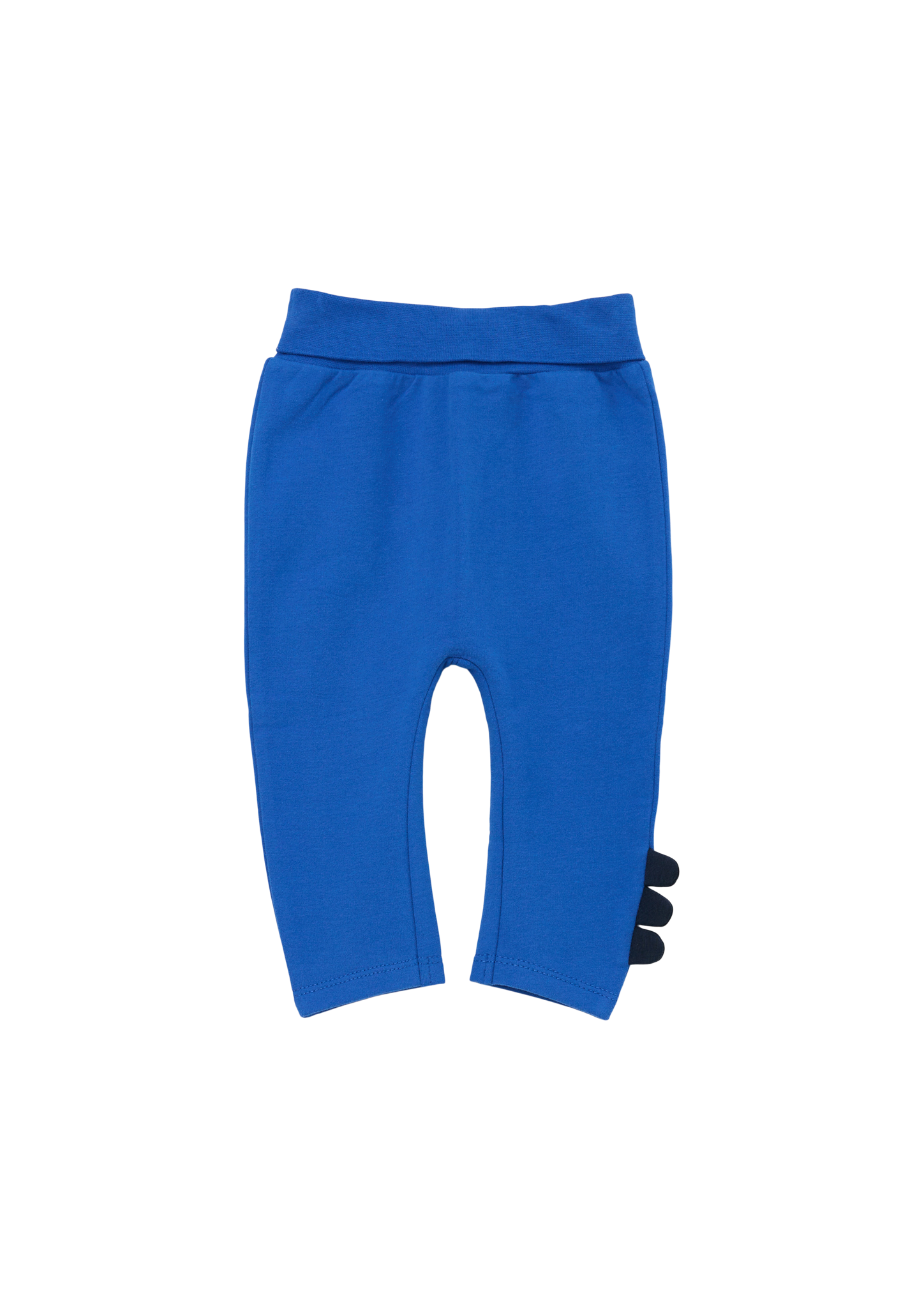 s.Oliver - Loose: Stoffhose mit Dino-Zacken, Babys, blau