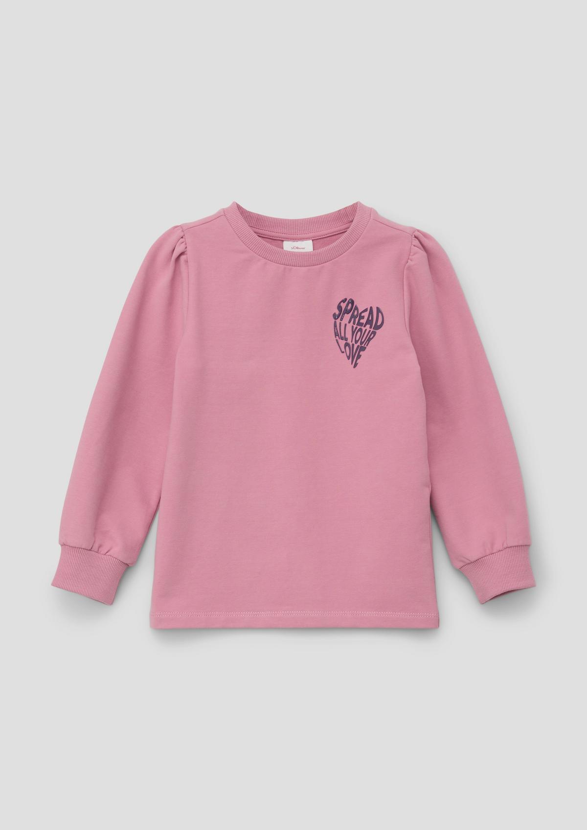 Kapuzensweater mit weicher Innenseite - pink