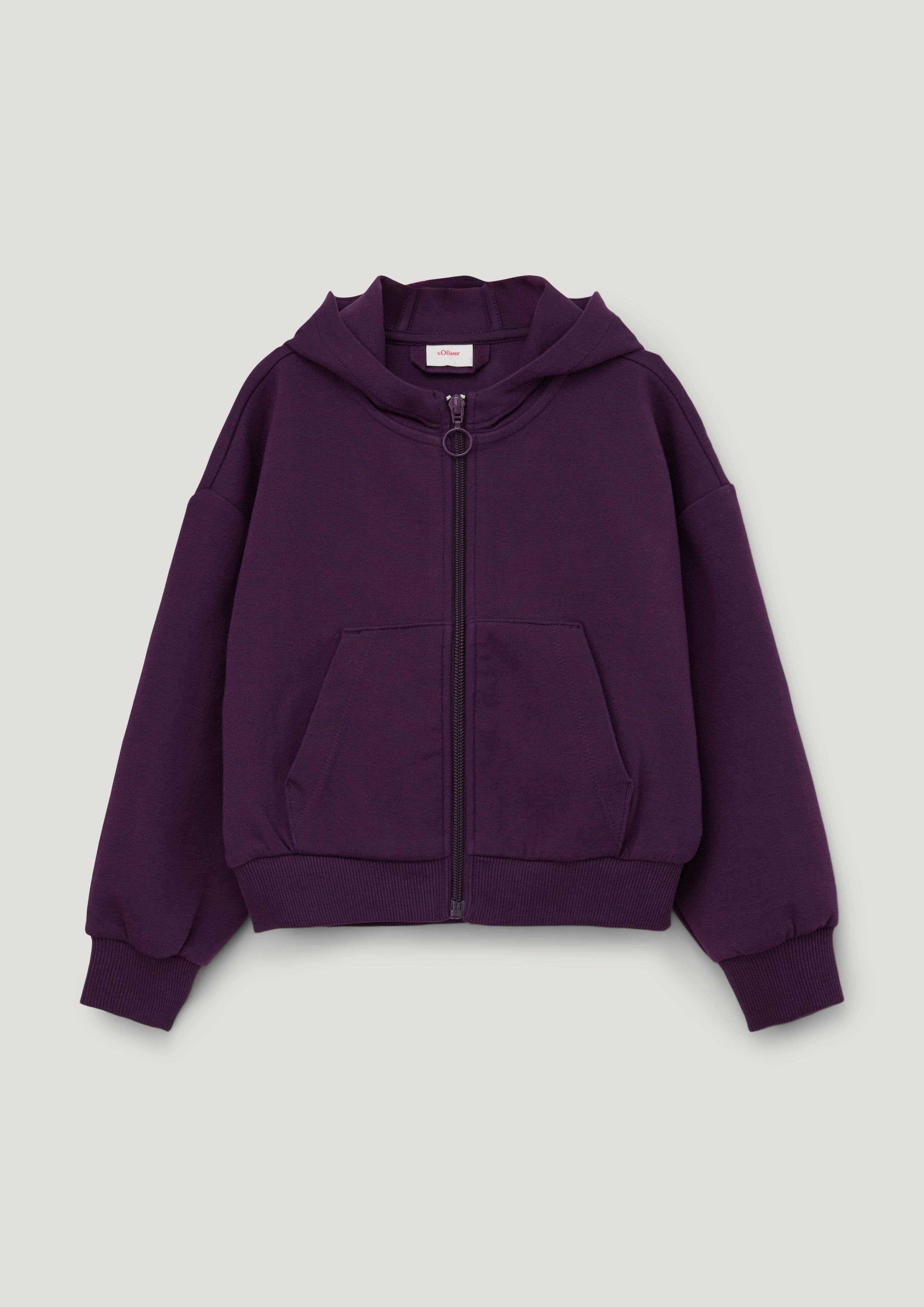 Sweatshirt jacket in 