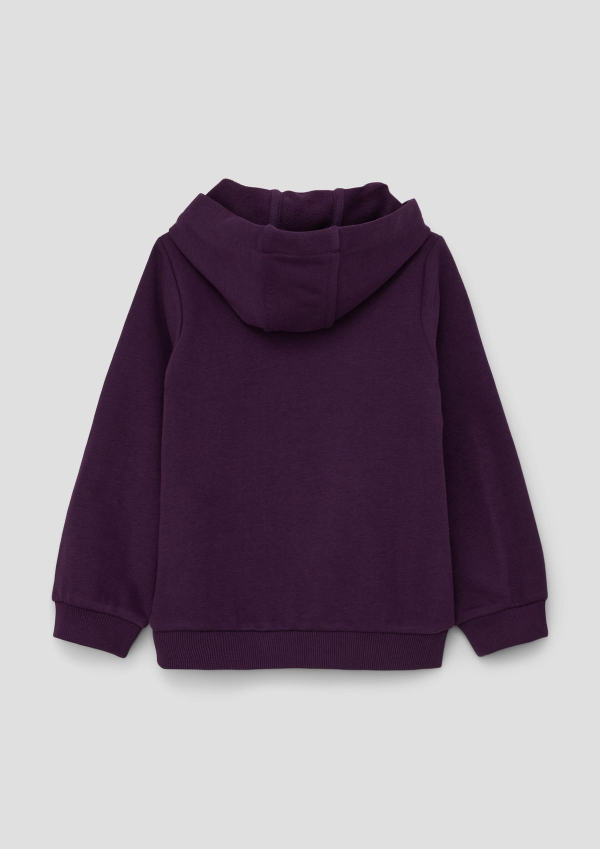 s.Oliver Sweatshirt with subtle embroidery