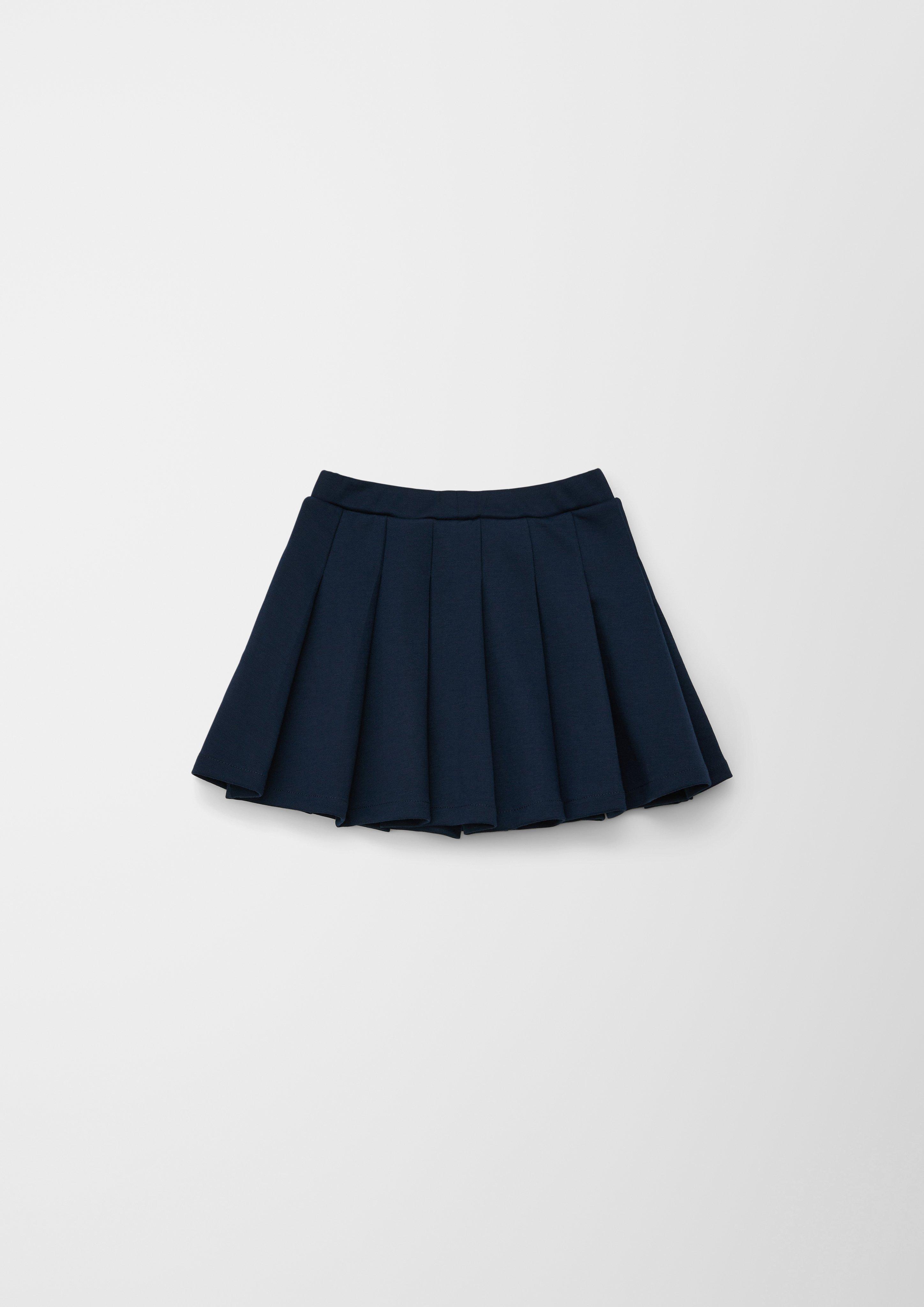 Rock mit Plisseefalten navy s.Oliver