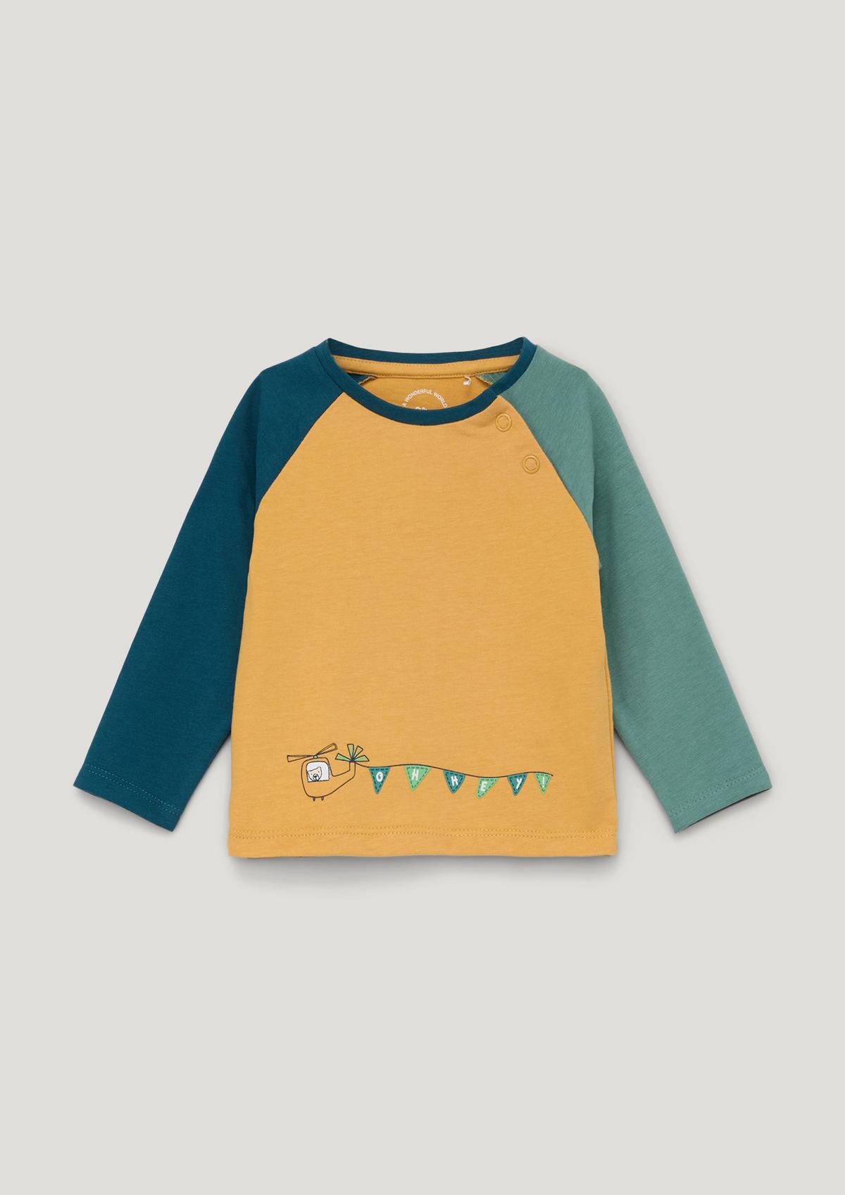 s.Oliver T-shirt raglan de style color block