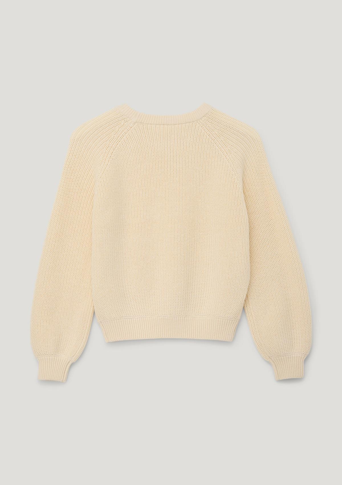s.Oliver Knitted jumper with cut-out details