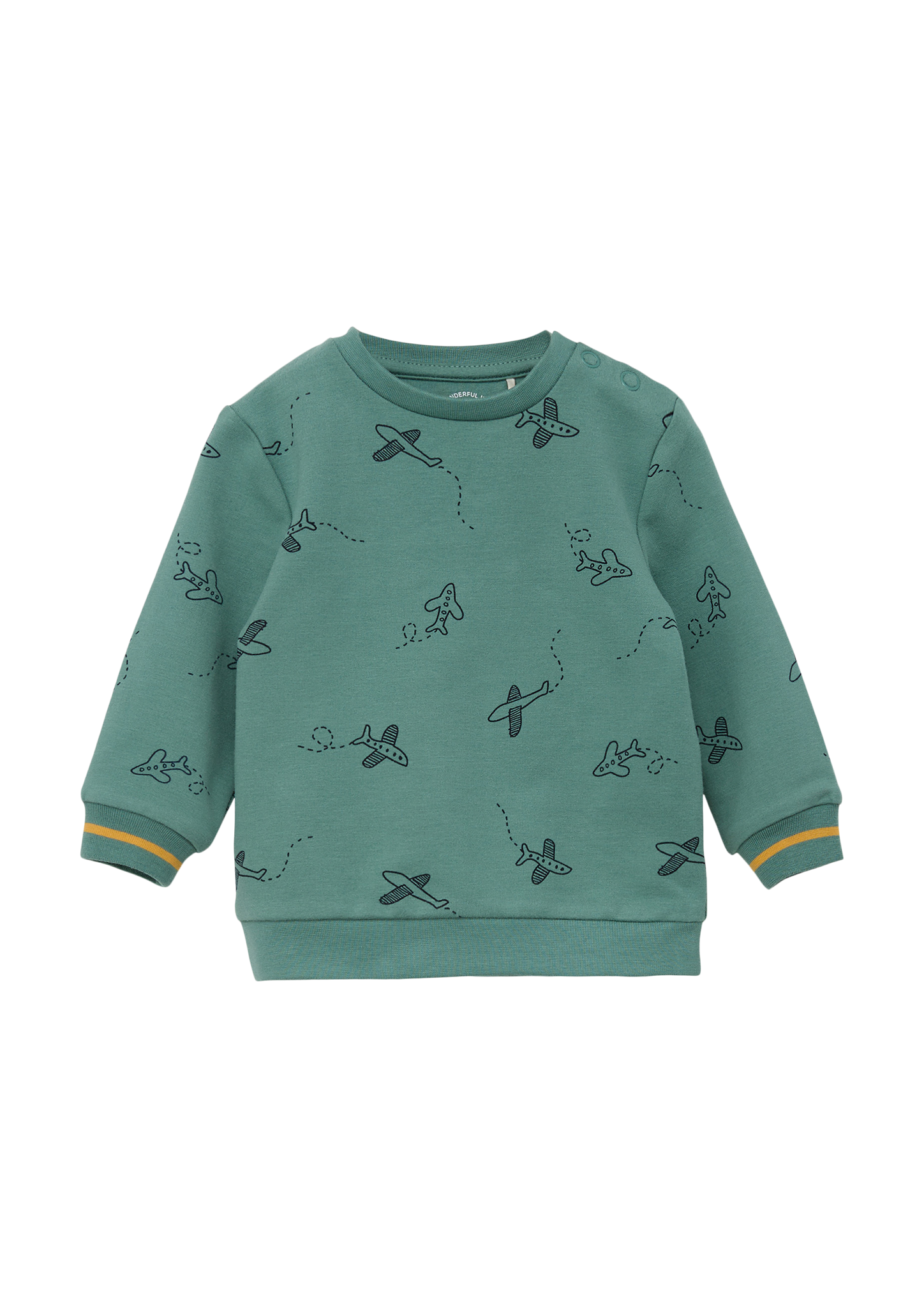 s.Oliver - Sweatshirt mit Allover-Print, Babys, türkis