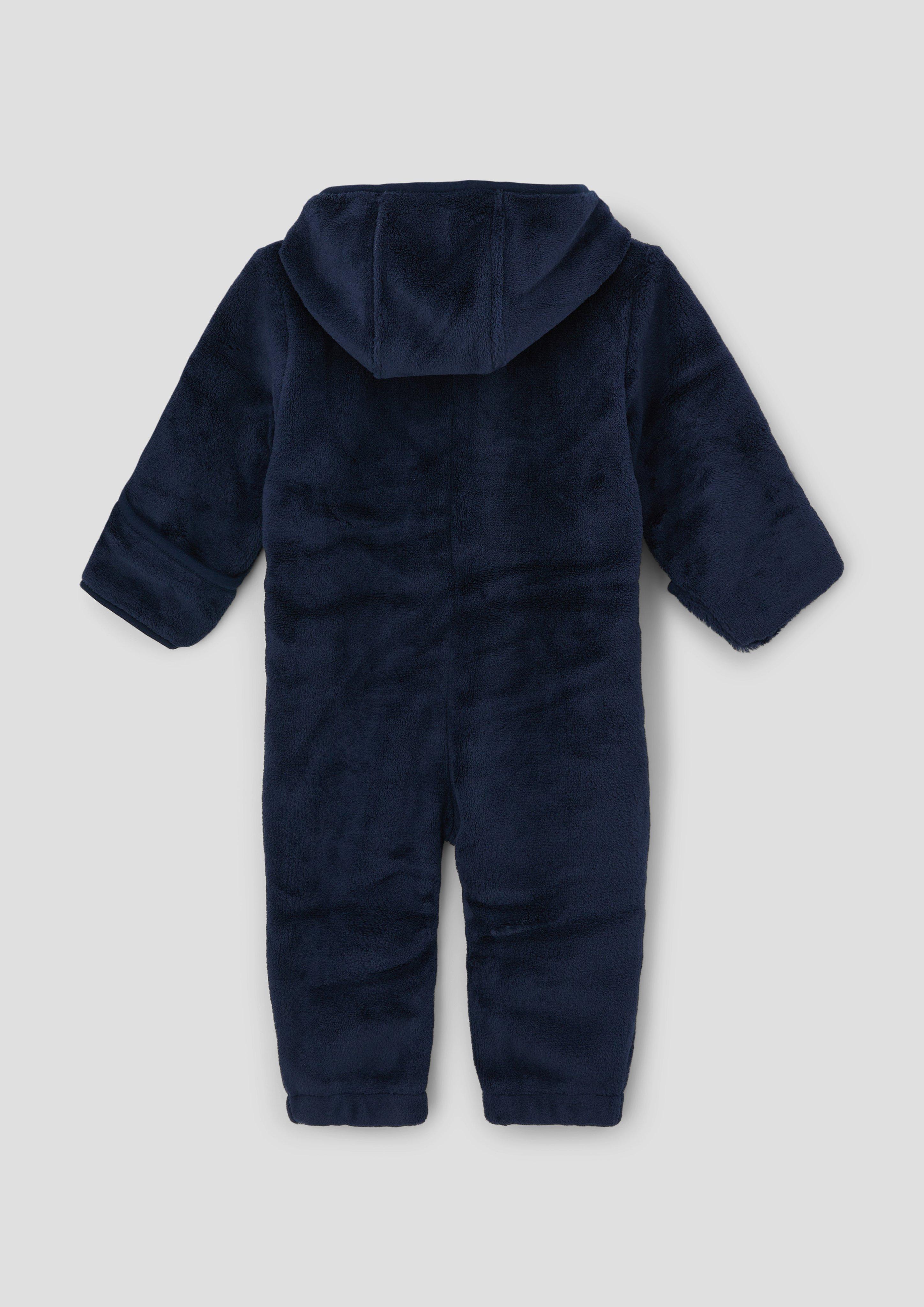 Teddy plush jumpsuit navy s.Oliver