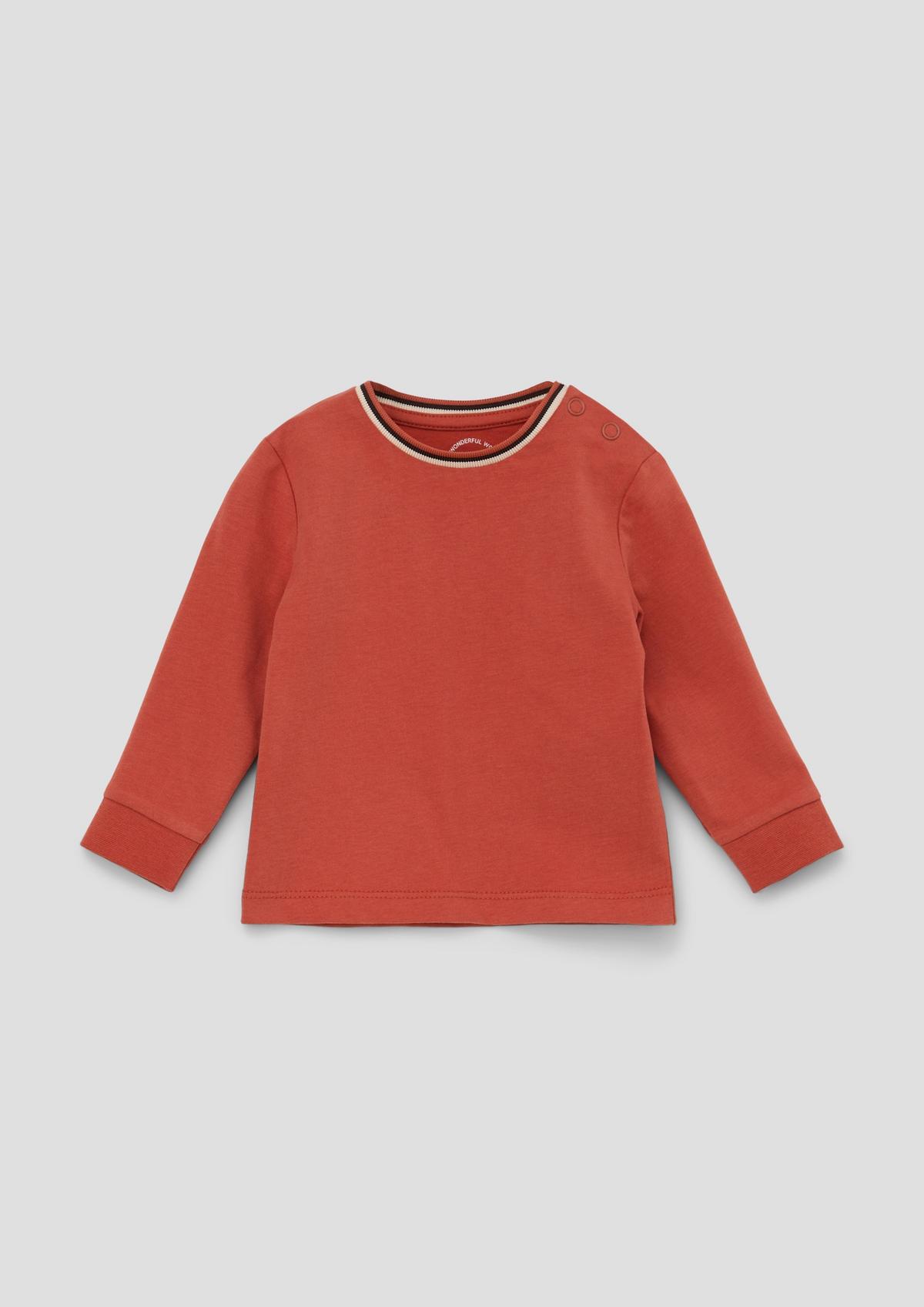 s.Oliver Long sleeve top with ring collar
