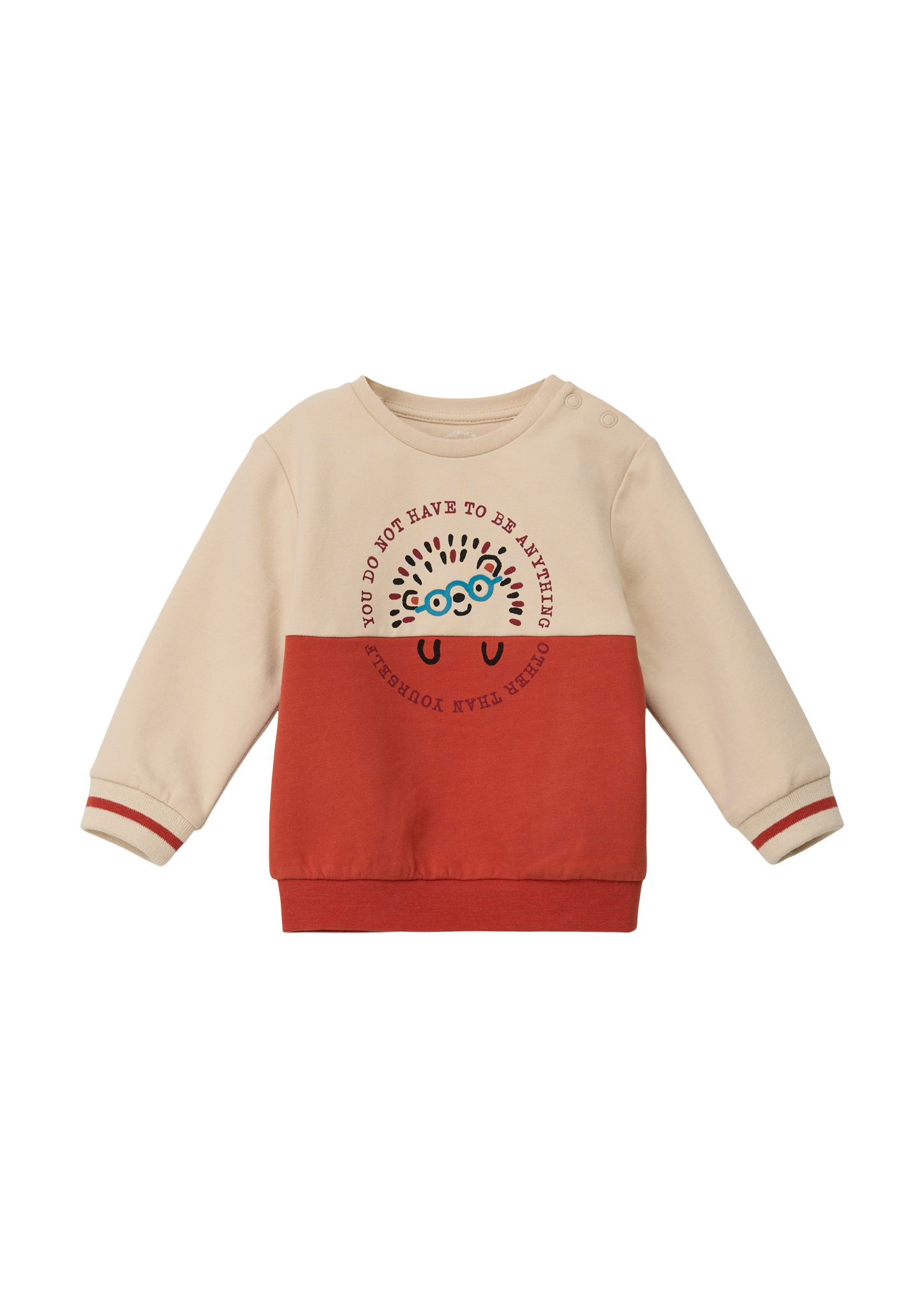 s.Oliver - Sweatshirt mit Frontprint, Babys, Orange