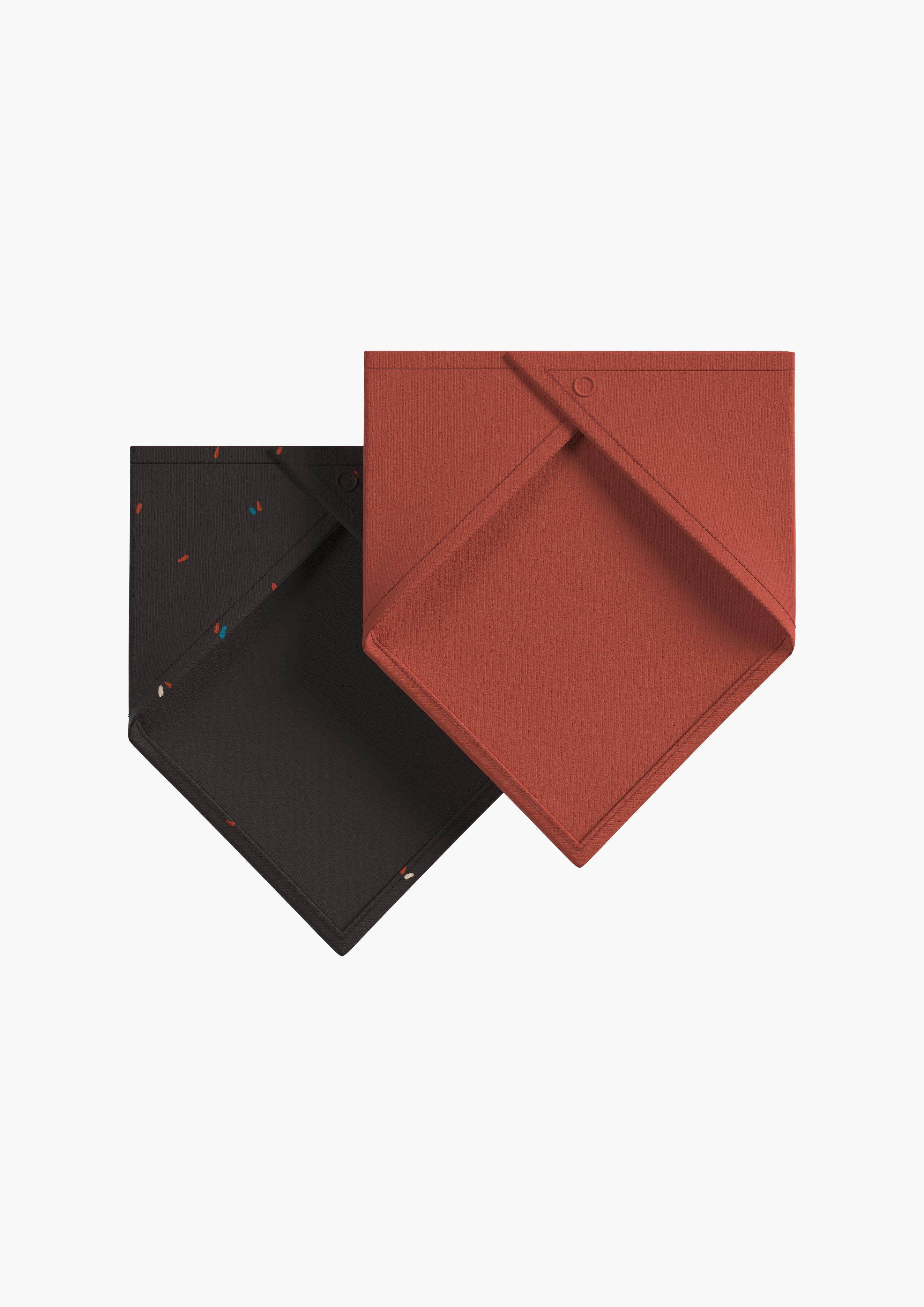 S.Oliver Dreieckstücher Baumwolle Im Doppelpack - Weiche Lätzchen Für Babys