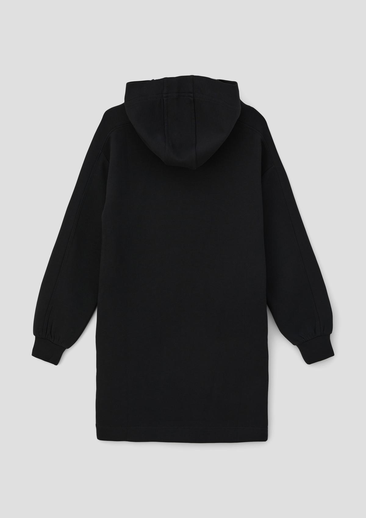 s.Oliver Heavy jersey hooded dress