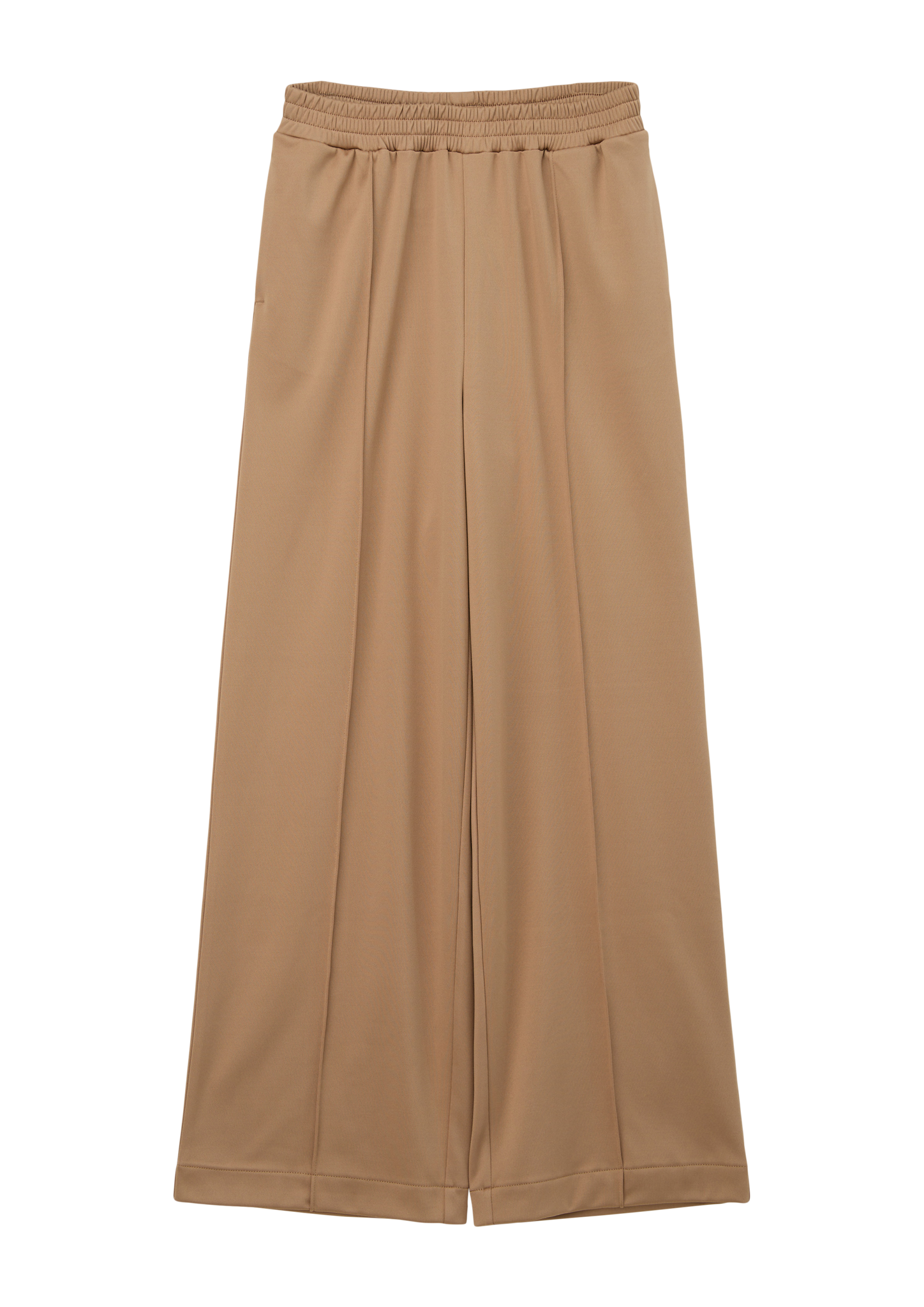 s.Oliver - Loose: Jersey-Hose mit Wide Leg, Mädchen, braun