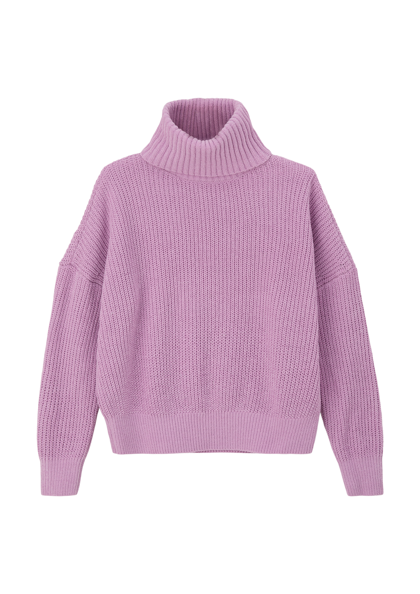 s.Oliver - Strickpullover mit Rollkragen, Mädchen, Rosa