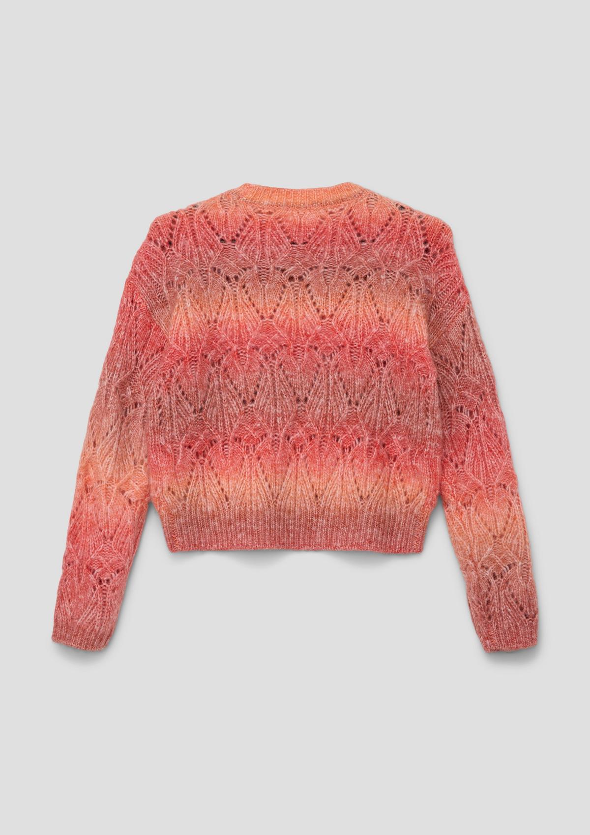 s.Oliver Knit jumper with an openwork pattern