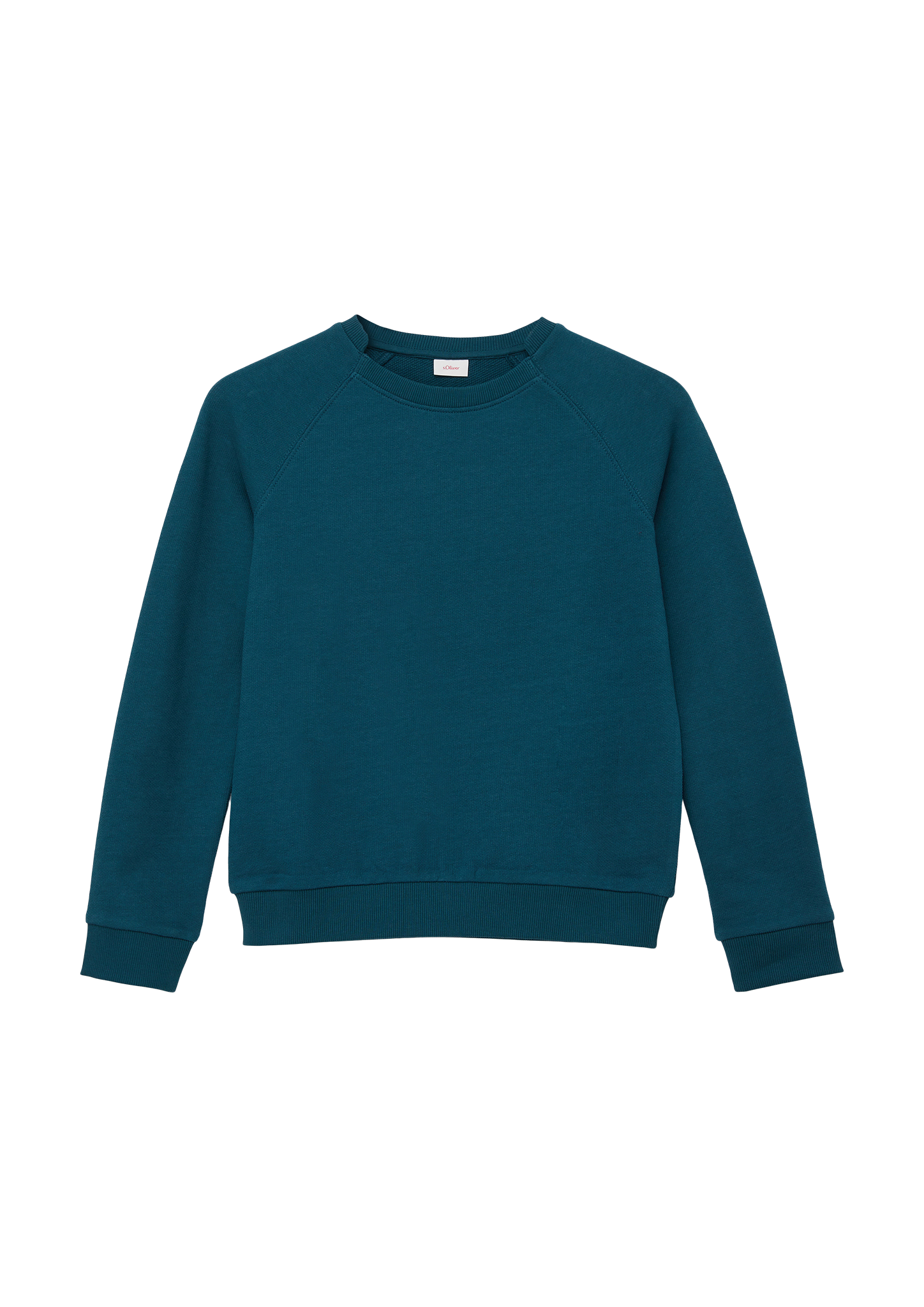 s.Oliver - Sweatshirt mit Musterstruktur, Jungen, Blau