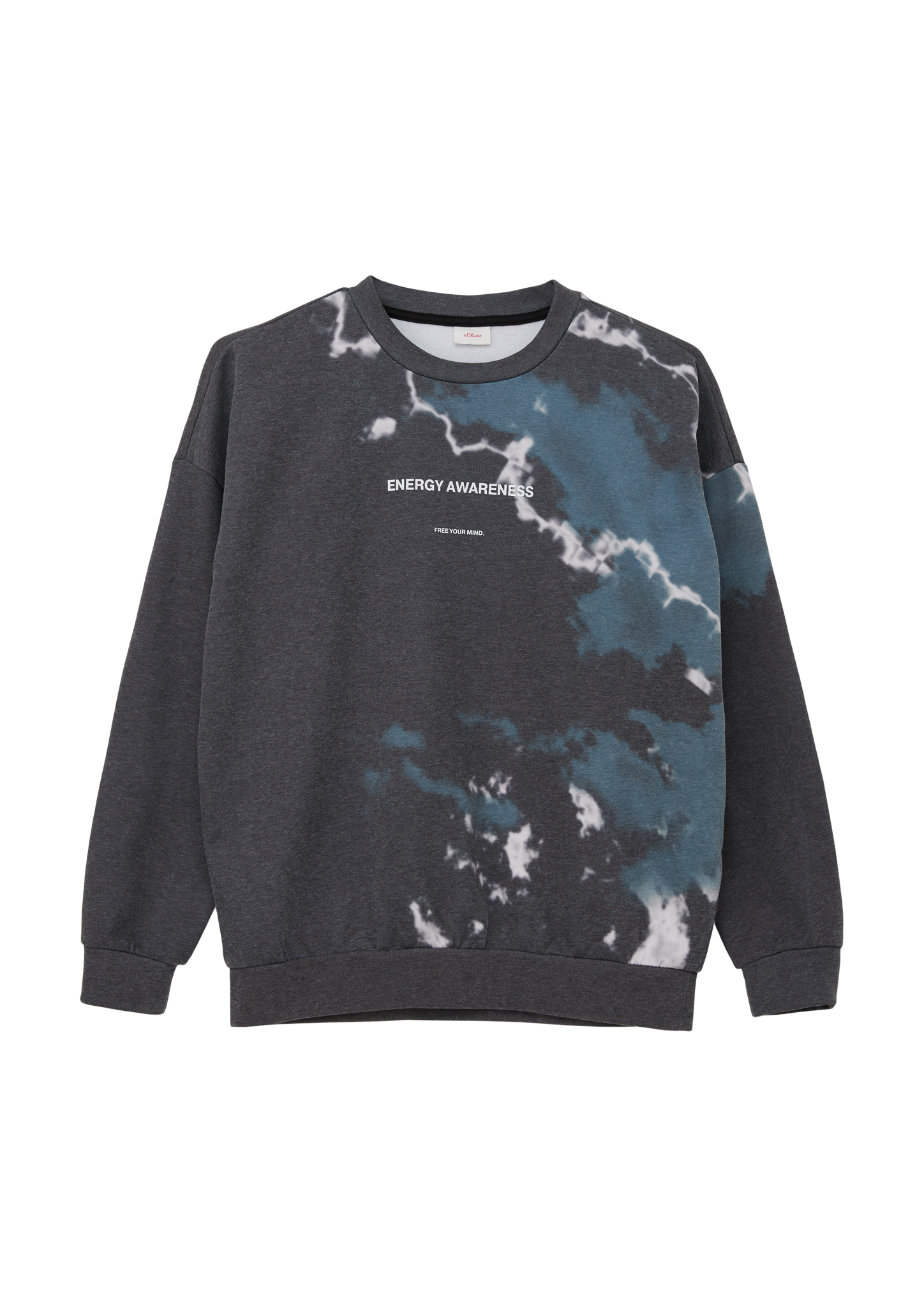 s.Oliver - Sweatpullover aus Baumwollmix, Jungen, schwarz