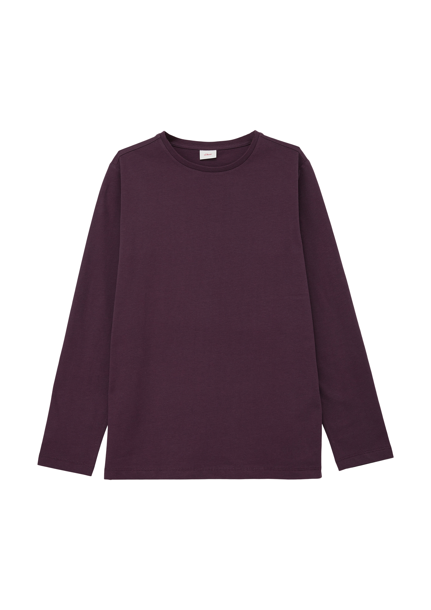s.Oliver - Longsleeve mit Rückenprint, Jungen, lila