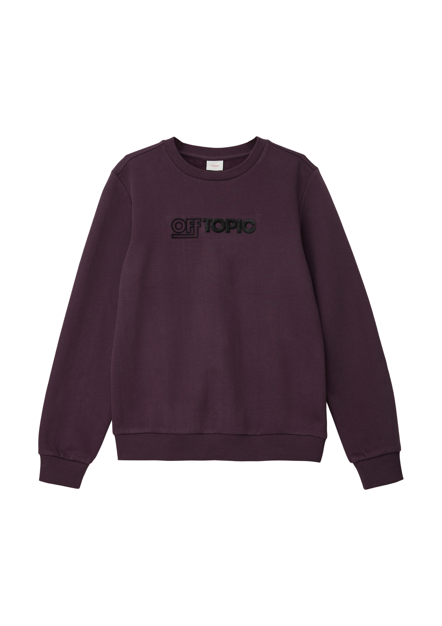 s.Oliver - Sweatshirt mit Frontprint, Jungen, lila