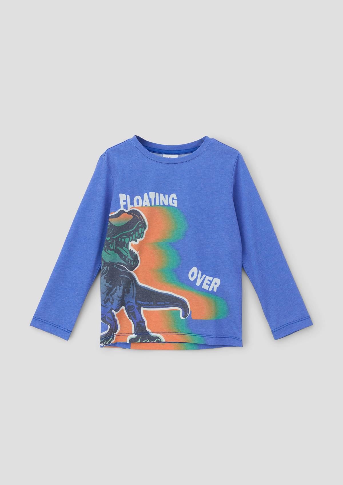 s.Oliver Long sleeve top with an all-round graphic print