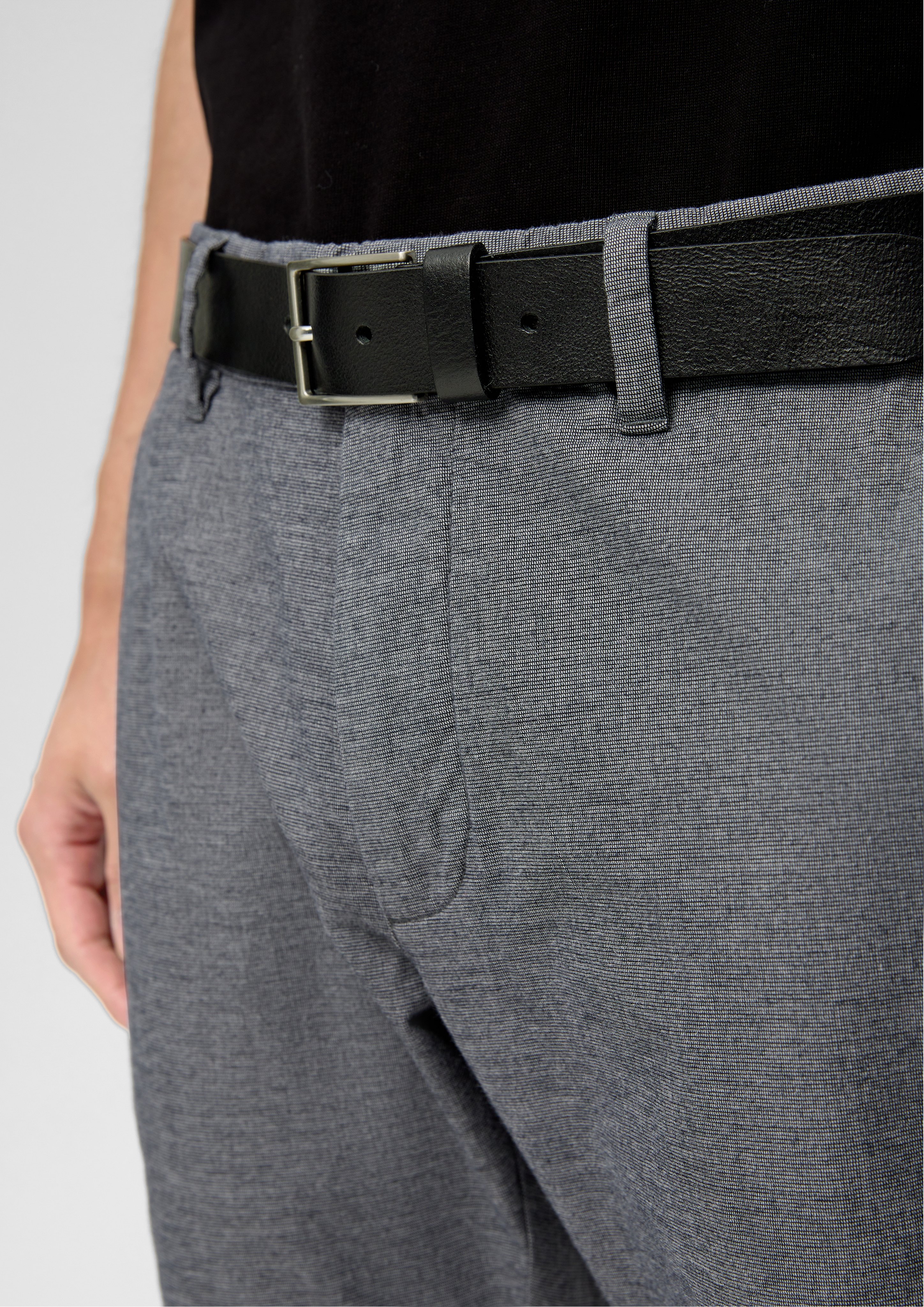 s.Oliver Gürtel aus echtem Leder