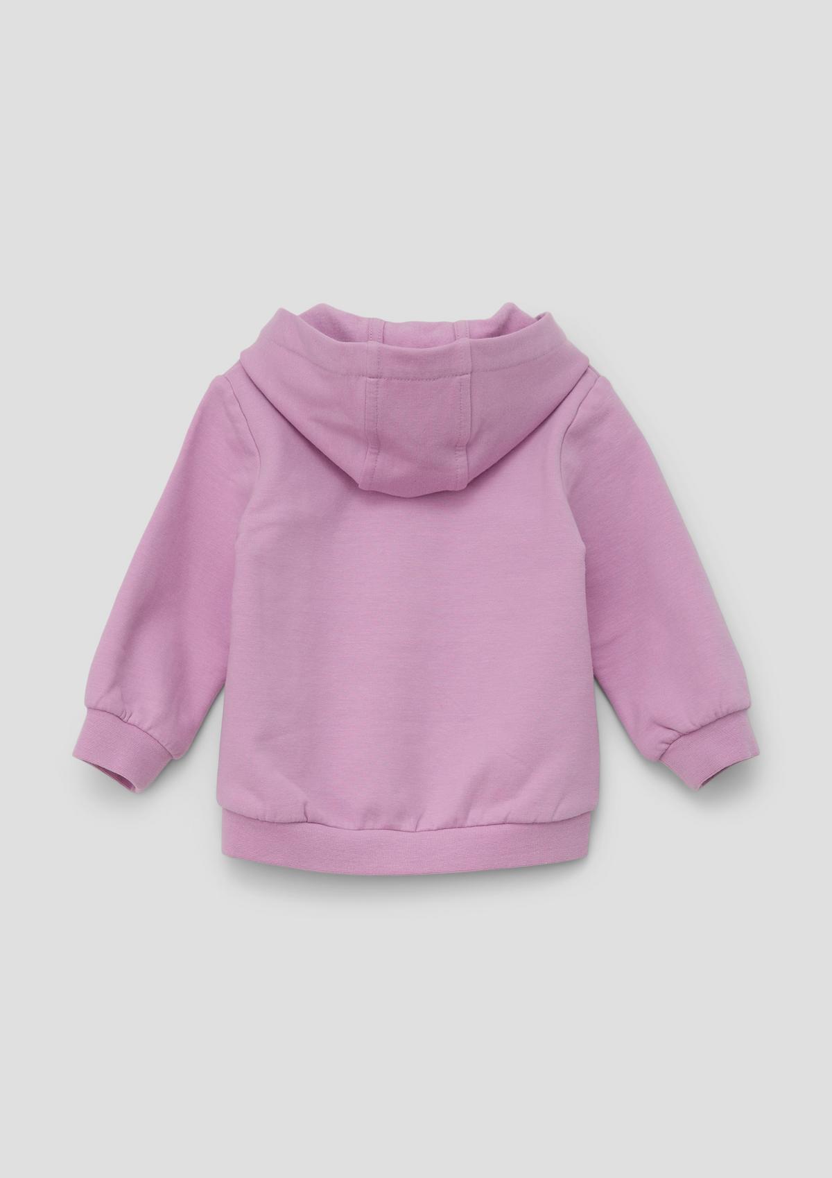 s.Oliver Hooded sweatshirt with soft inside